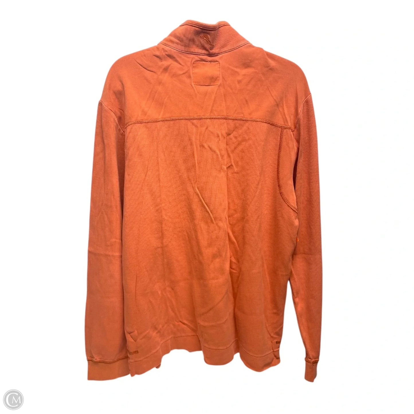 Sweatshirt Collar By Tommy Bahama In Orange, Size: L