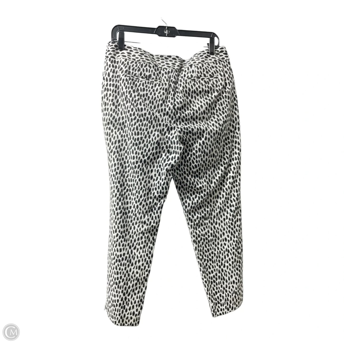 Pants Cropped By Talbots In Black & White, Size: 10