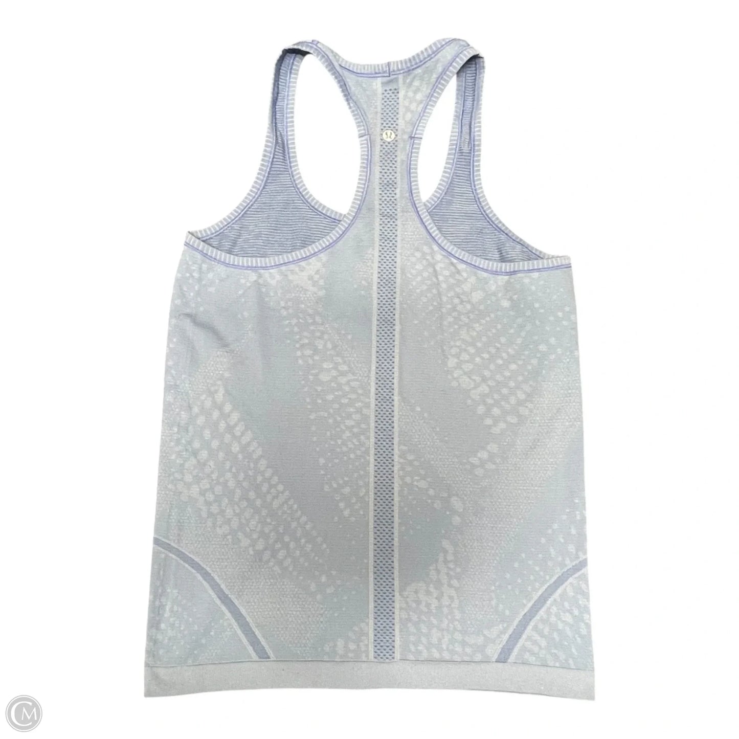Athletic Tank Top By Lululemon In Blue, Size: 8