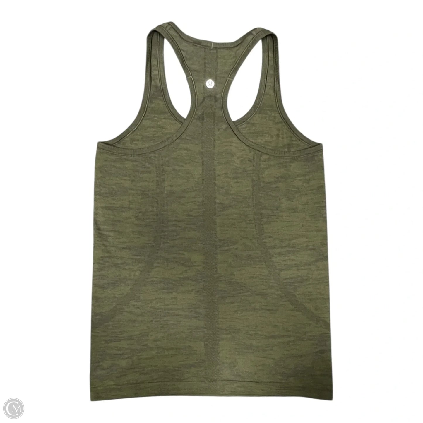 Athletic Tank Top By Lululemon In Green, Size: 8