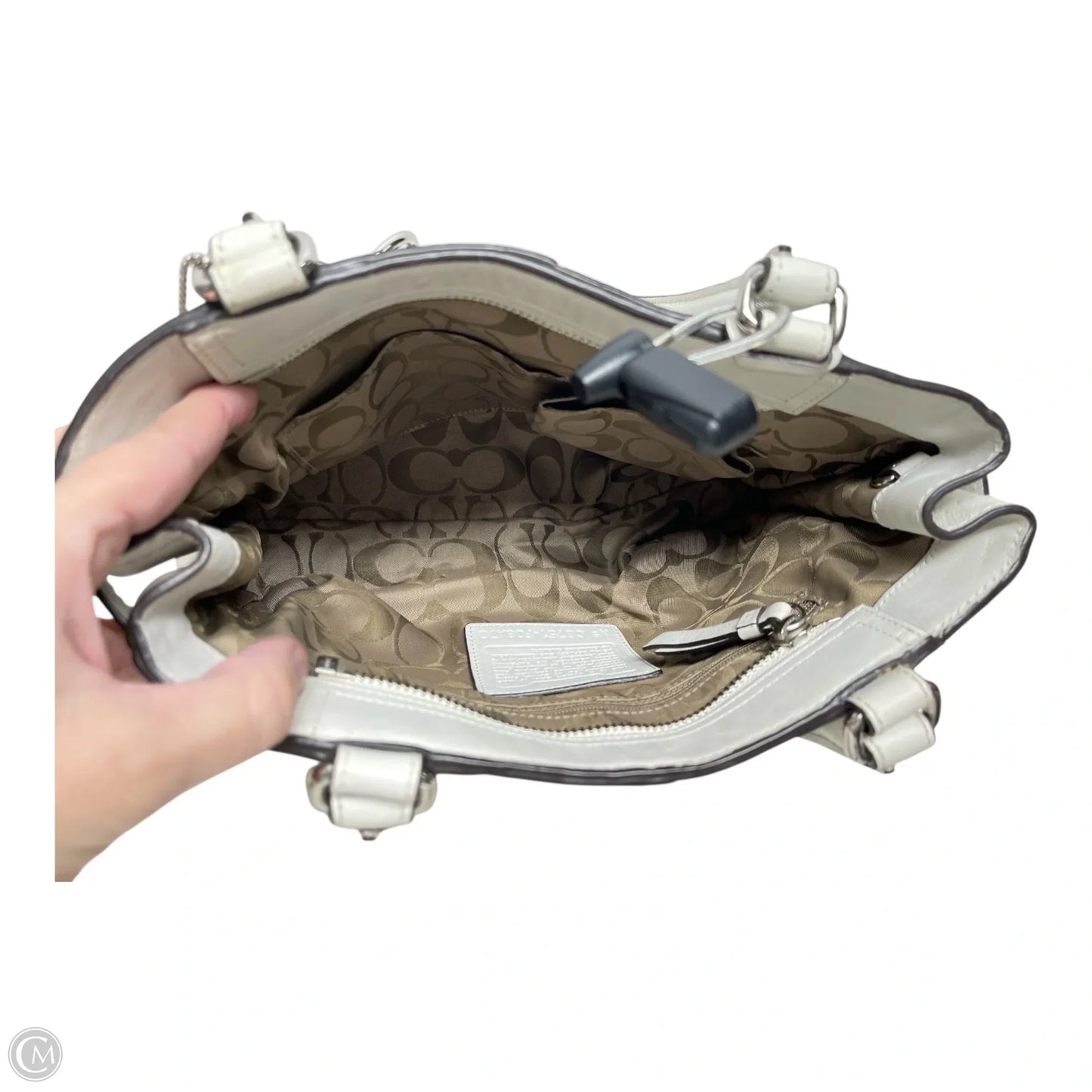 Handbag Designer By Coach, Size: Small