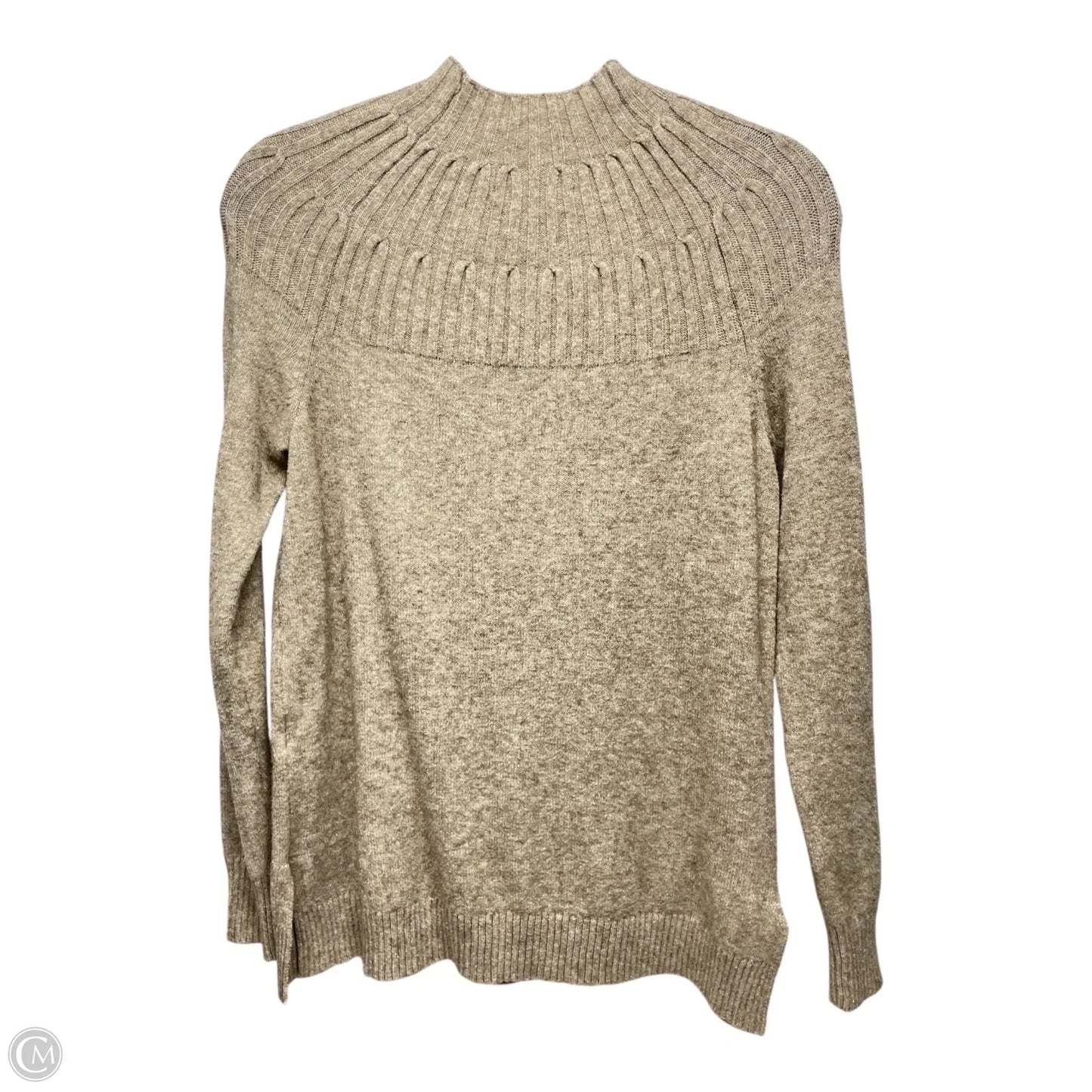 Sweater By Anthropologie In Tan, Size: S