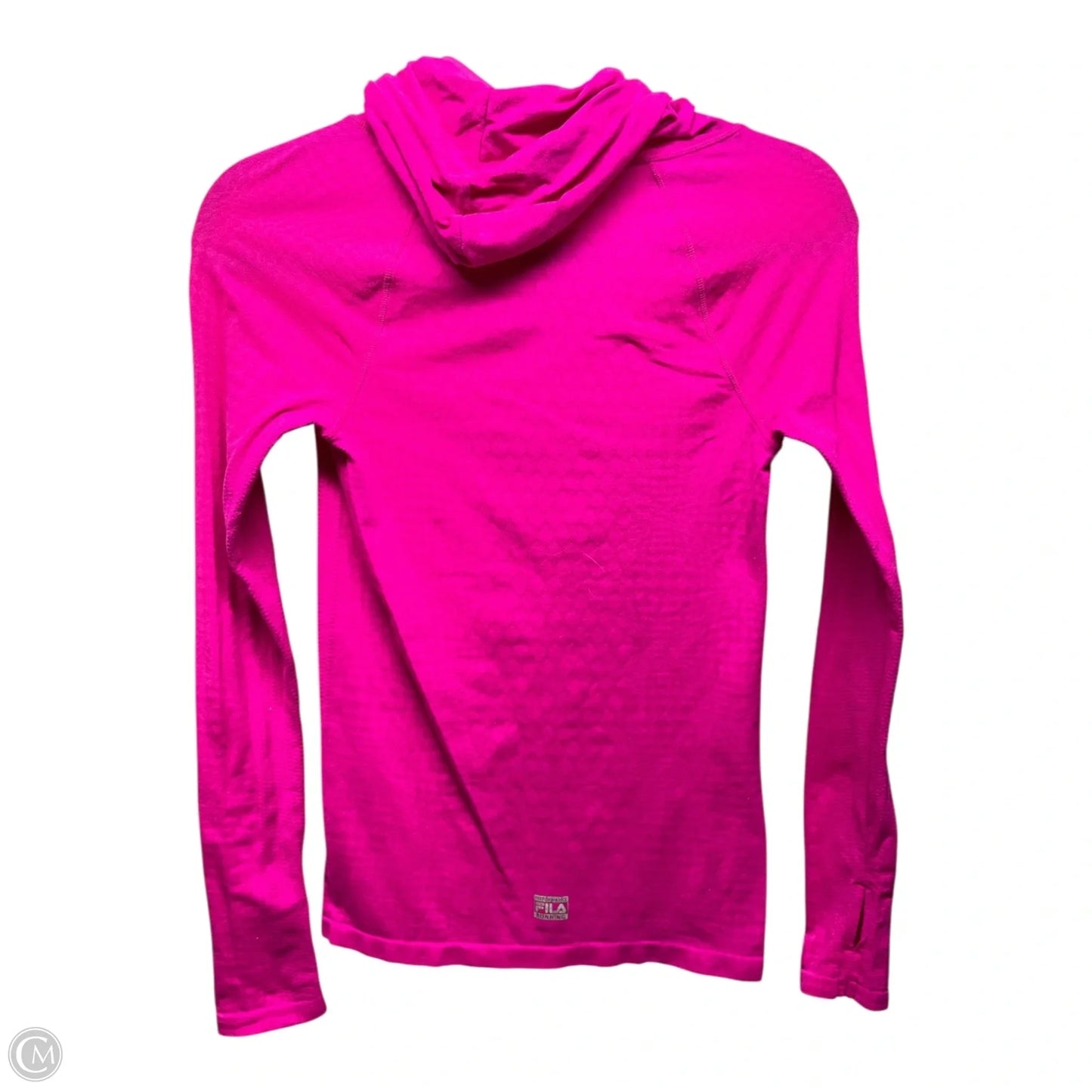 Athletic Sweatshirt Hoodie By Fila In Pink, Size: Xs