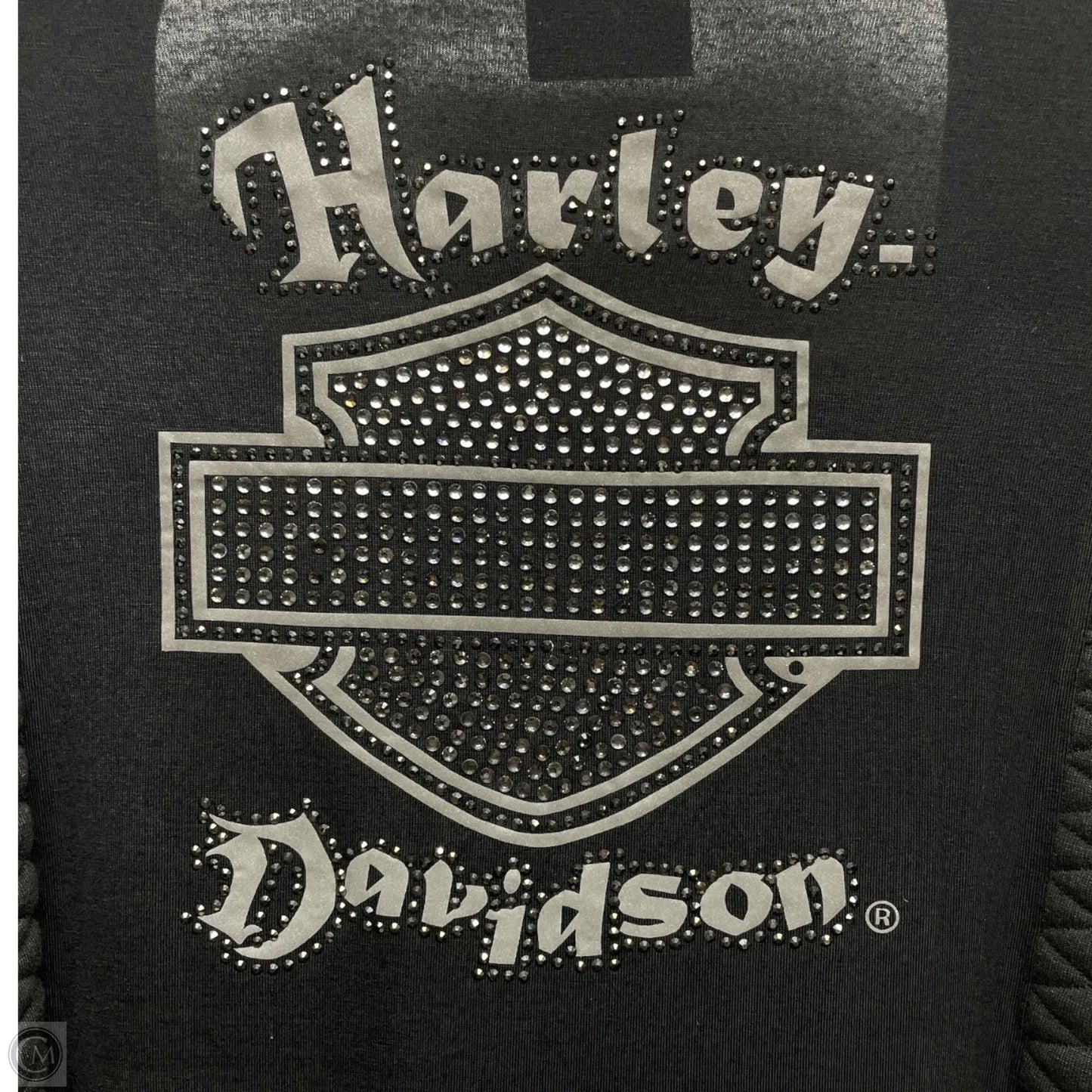 Cardigan By Harley Davidson In Black, Size: S