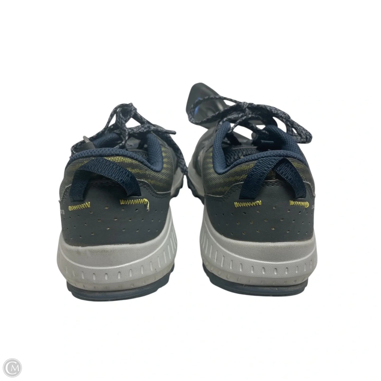 Shoes Athletic By Sacouny In Blue & Grey, Size: 8.5