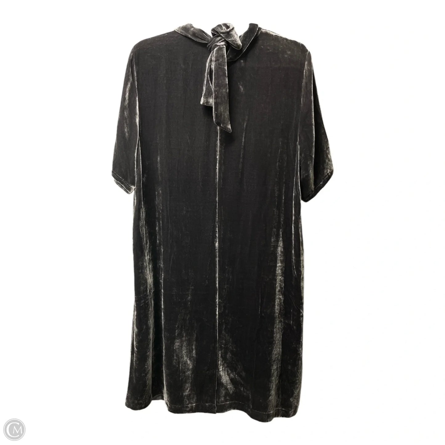 Dress Casual Short By Eileen Fisher In Grey, Size: M