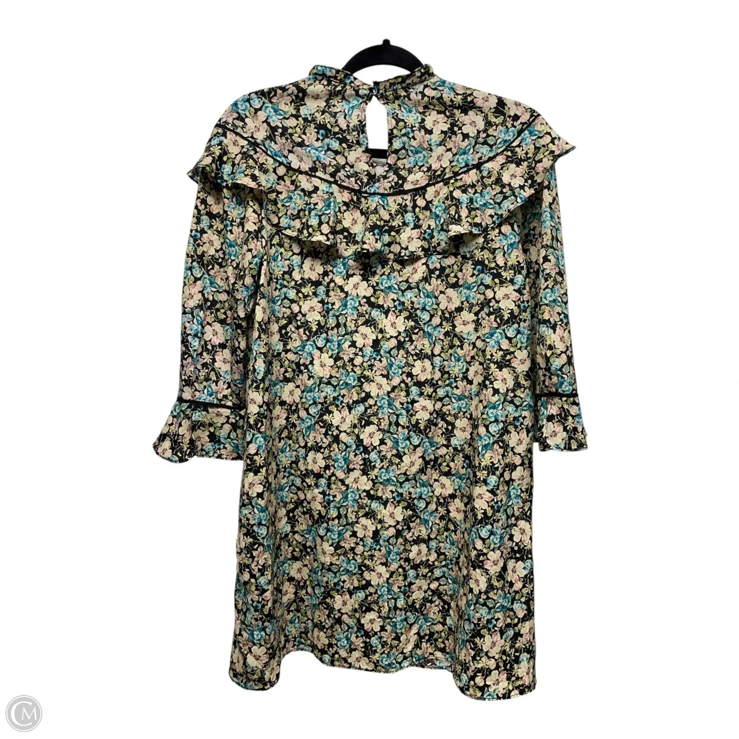 Dress Casual Short By Zara In Floral Print, Size: Xs