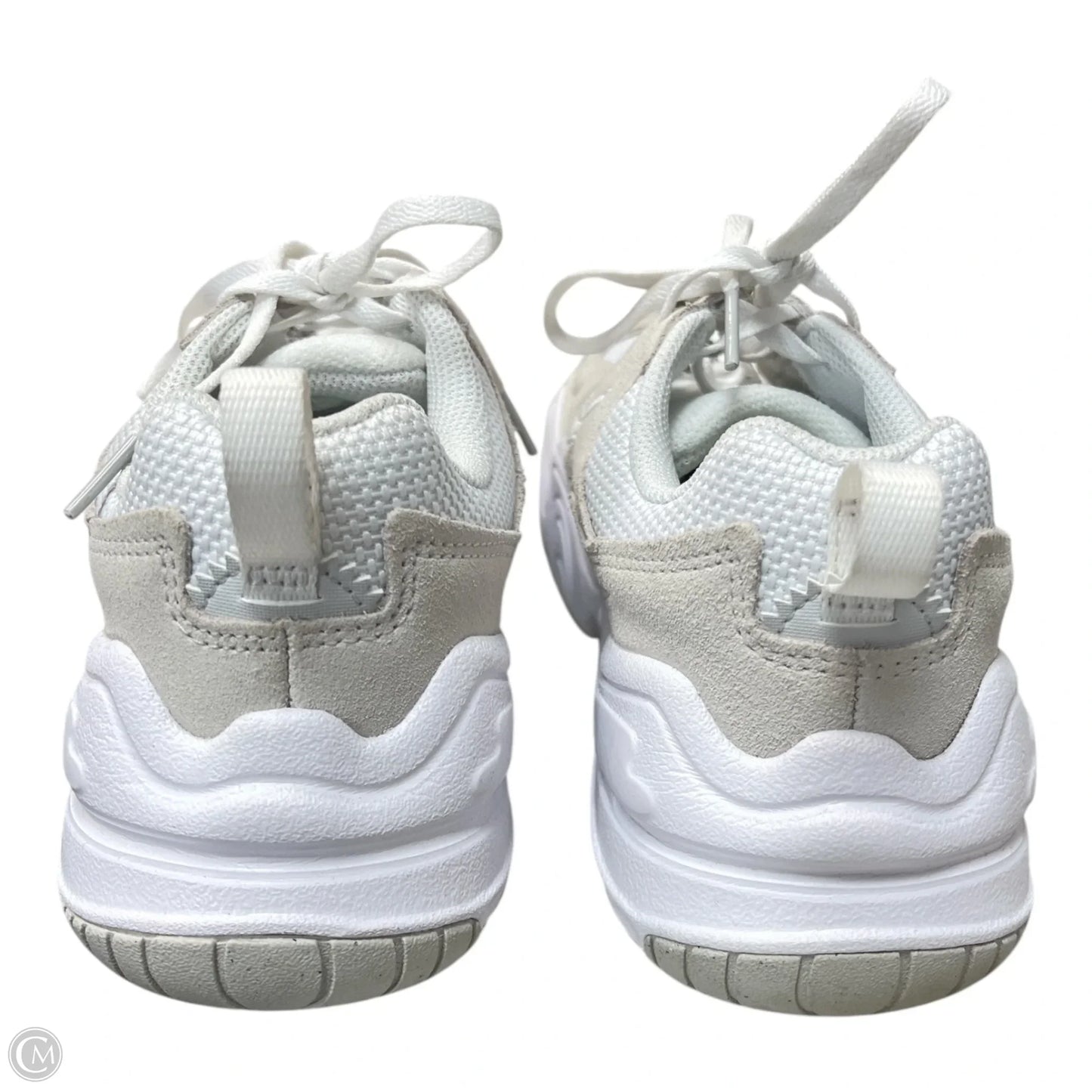 Shoes Sneakers By Nike In Tan & White, Size: 8