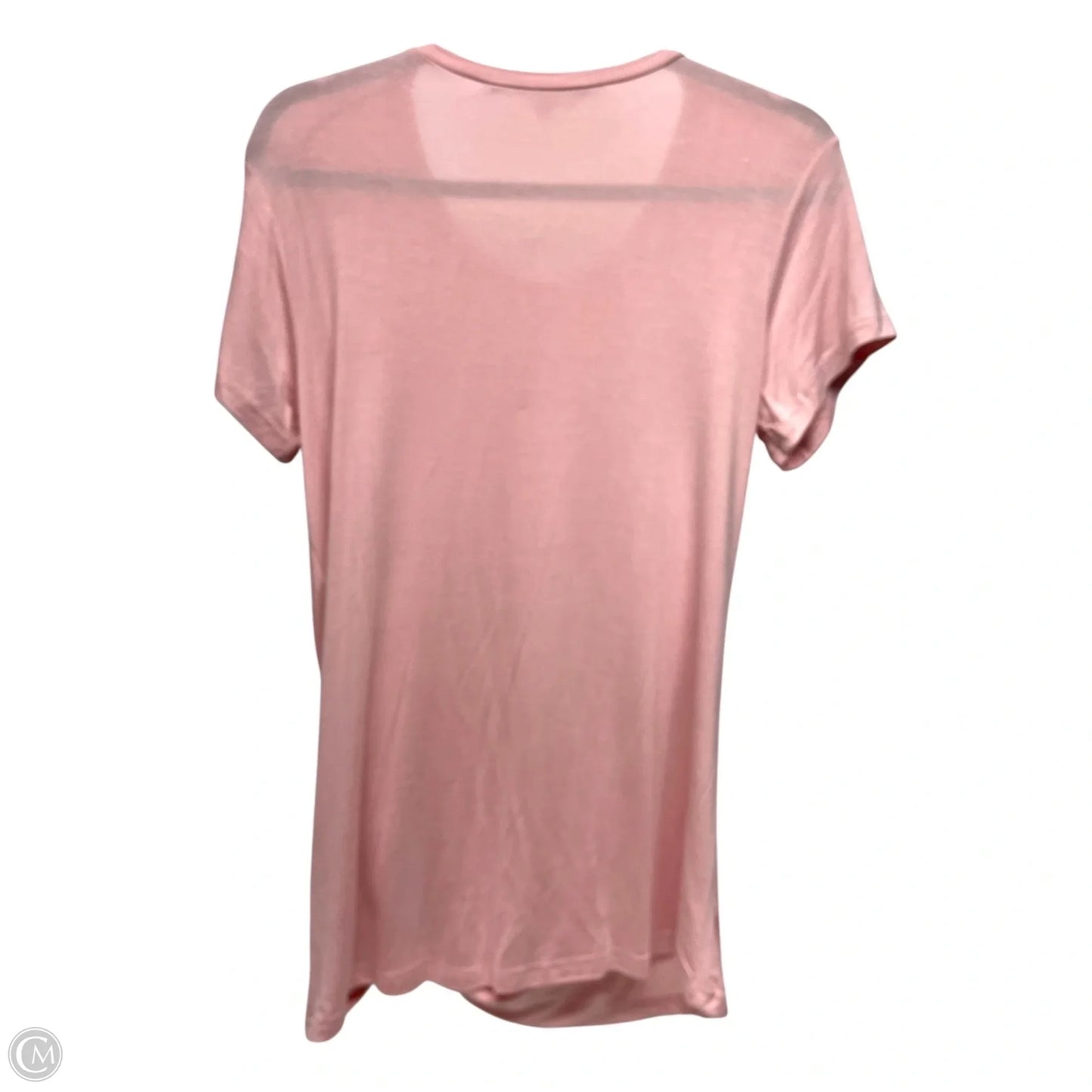 Top Short Sleeve By : THE ROYAL STANDARD - In Pink, Size: S