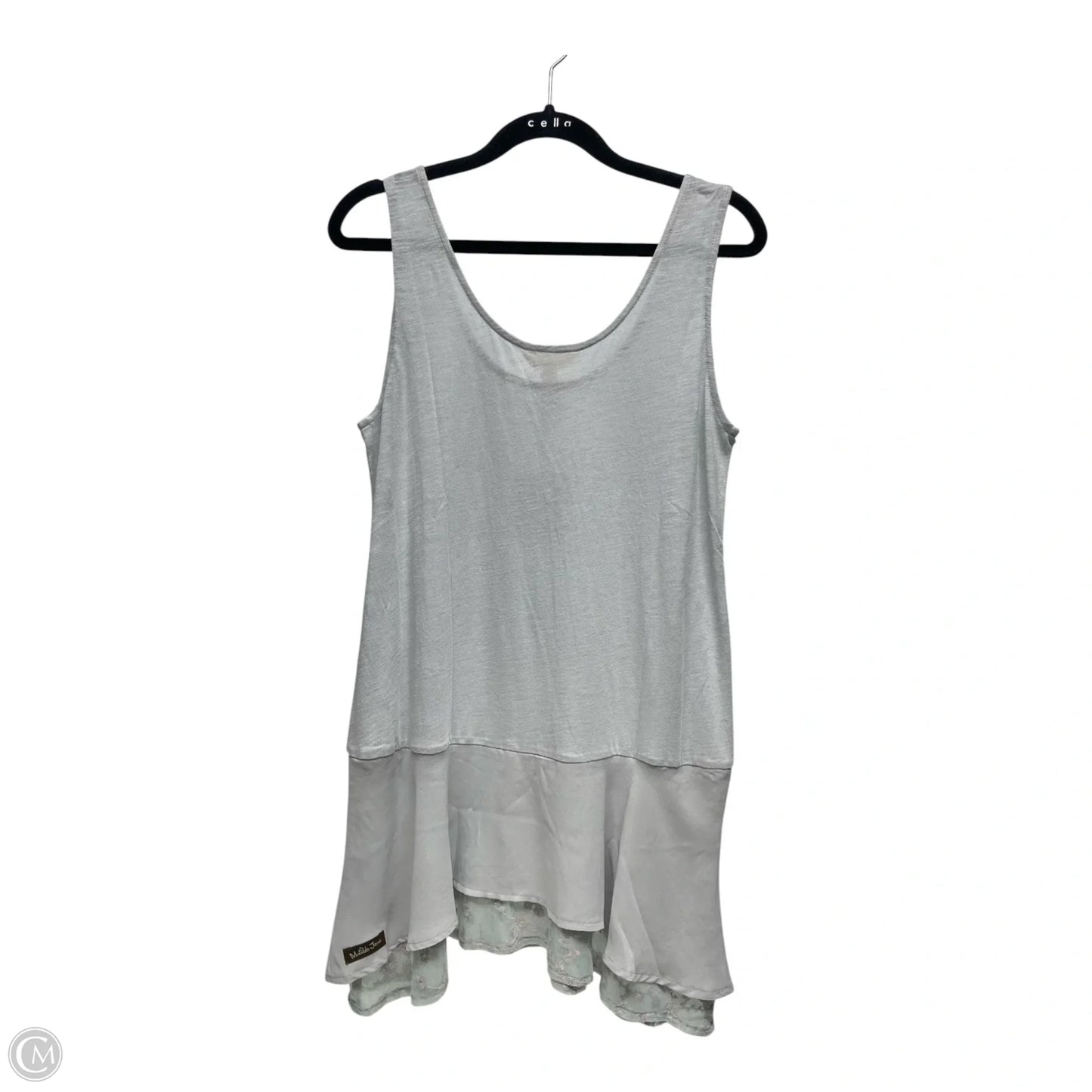 Top Sleeveless By Matilda Jane In Grey, Size: S
