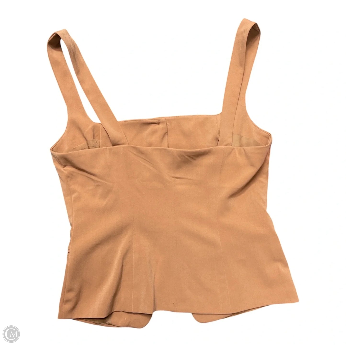 Top Sleeveless By Forever 21 In Peach, Size: L