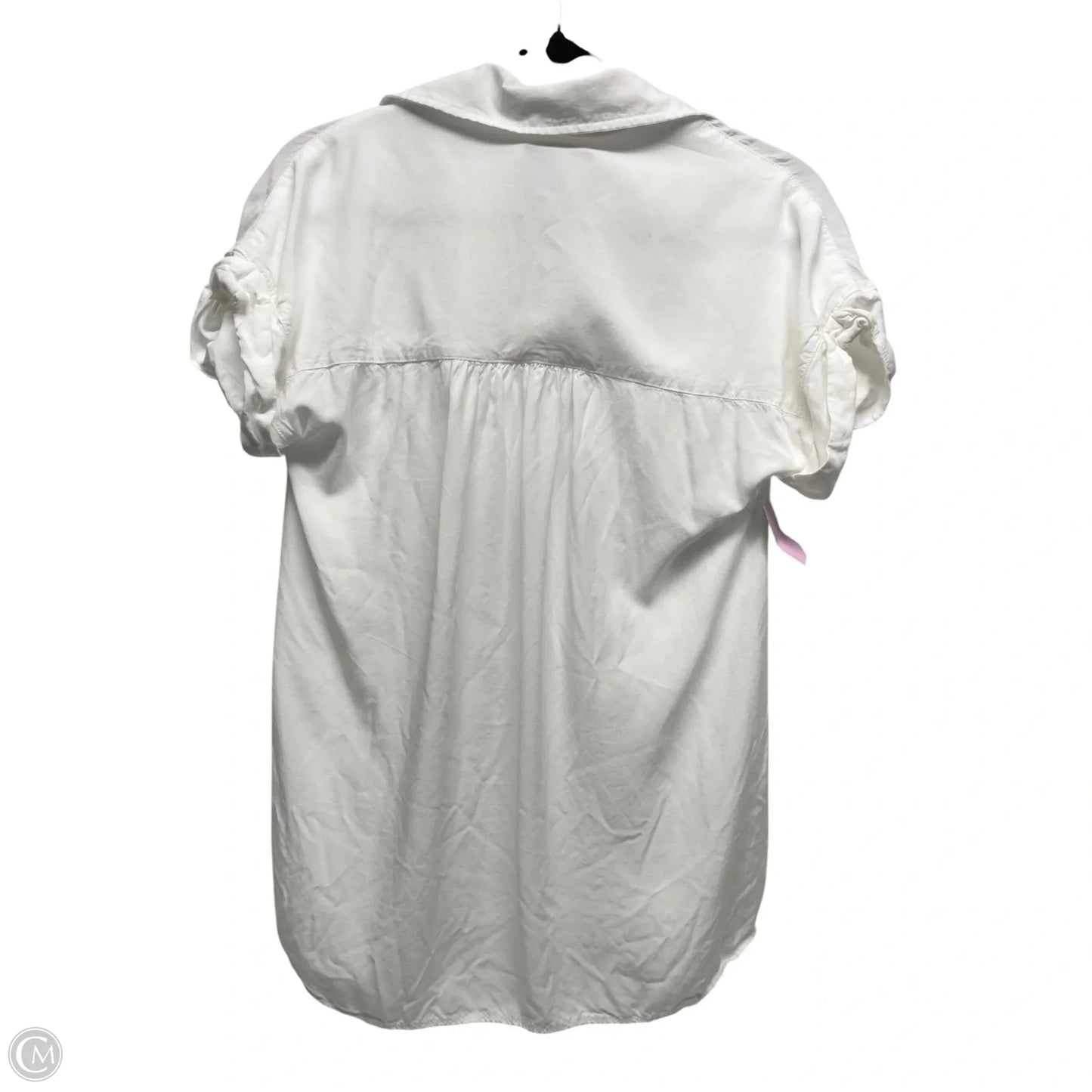 Top Short Sleeve Basic By Clothes Mentor In White, Size: Xs