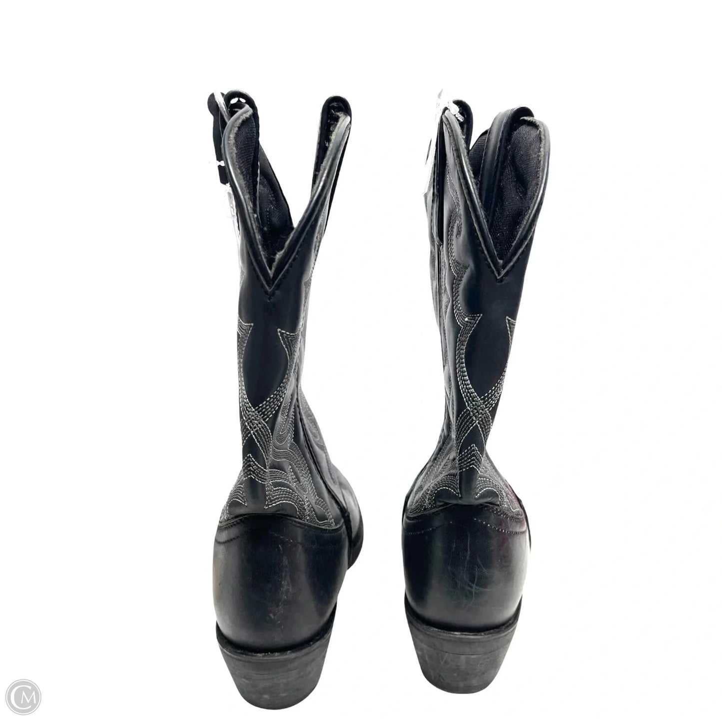 Boots Western By Laredo In Black & Grey, Size: 8.5