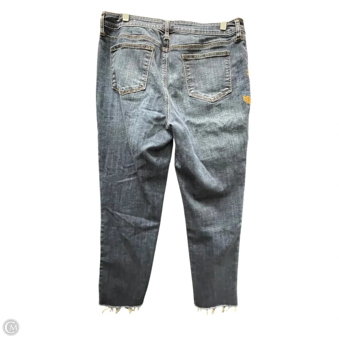 Jeans Boyfriend By Chicos In Blue Denim, Size: 12p