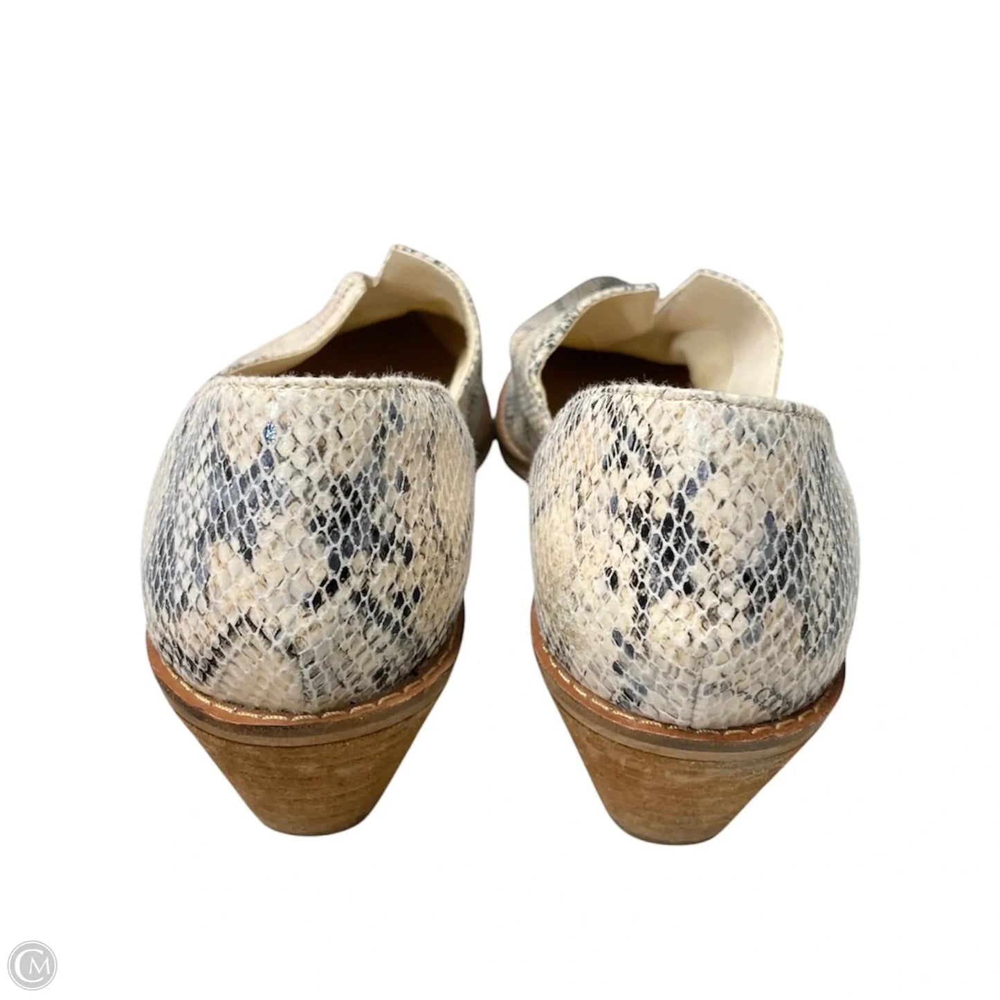 Shoes Flats By Chinese Laundry In Snakeskin Print, Size: 7.5