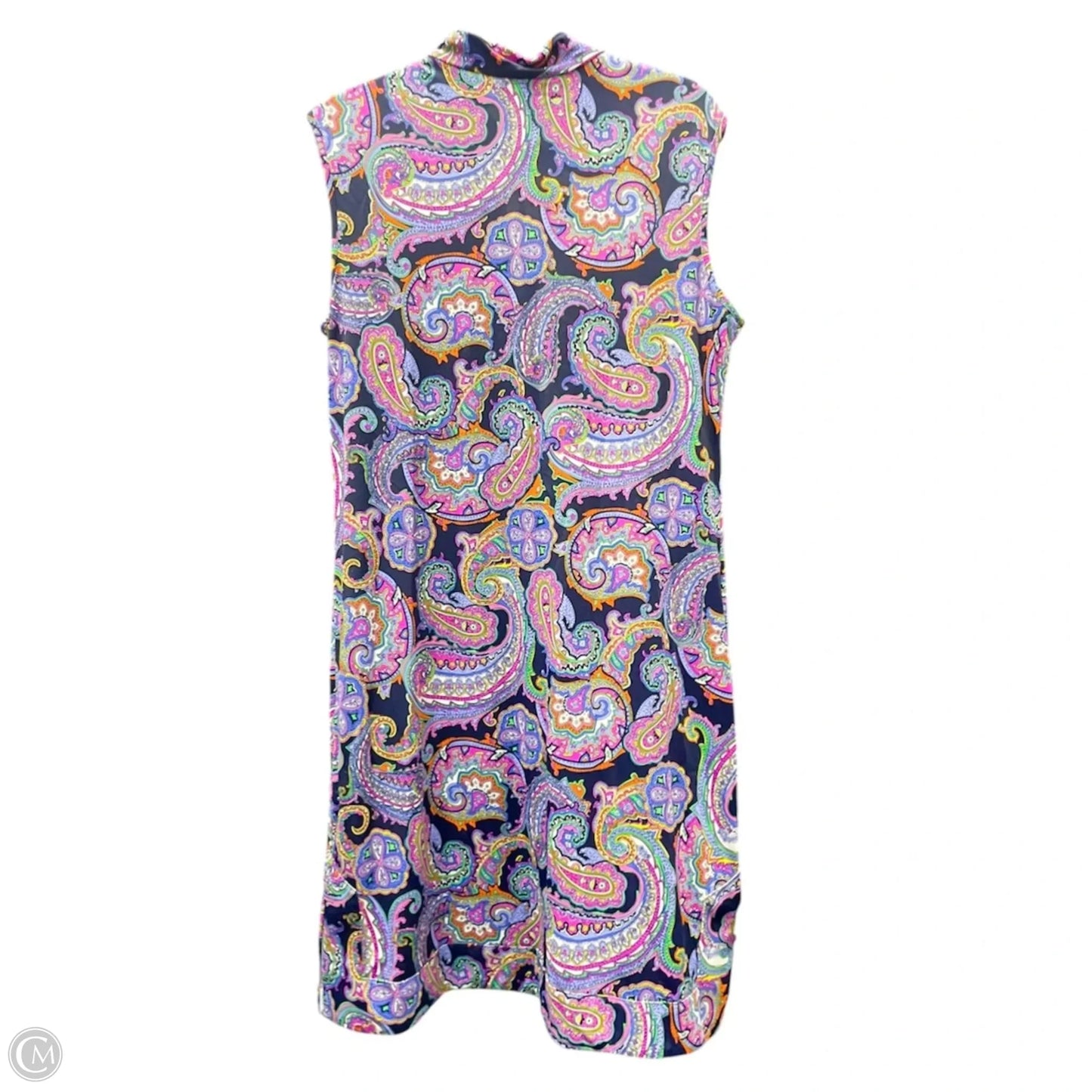 Dress Casual Short By Jude Connally In Paisley Print, Size: Xl