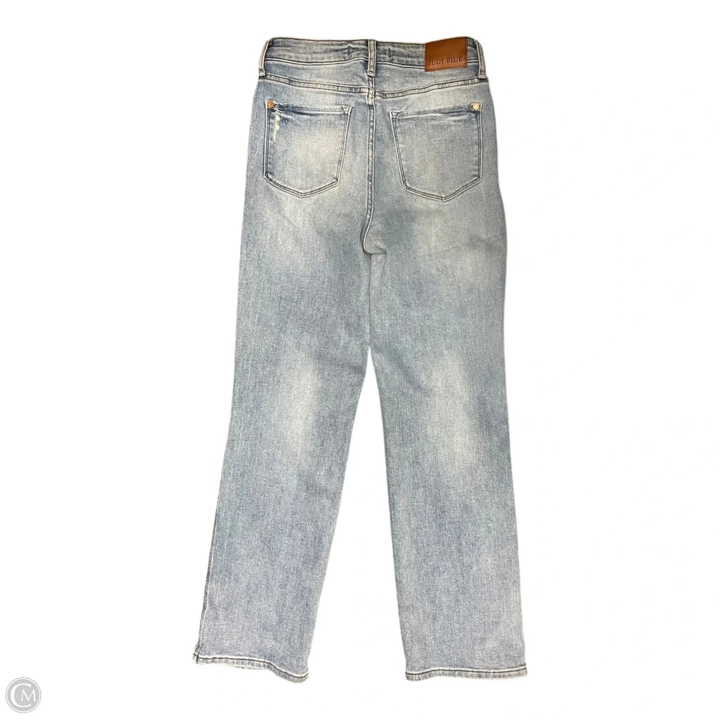 Jeans Straight By Judy Blue In Blue Denim, Size: 6