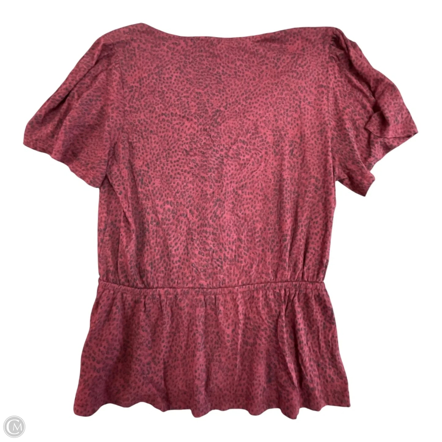 Top Short Sleeve By Lucky Brand In Animal Print, Size: Sp