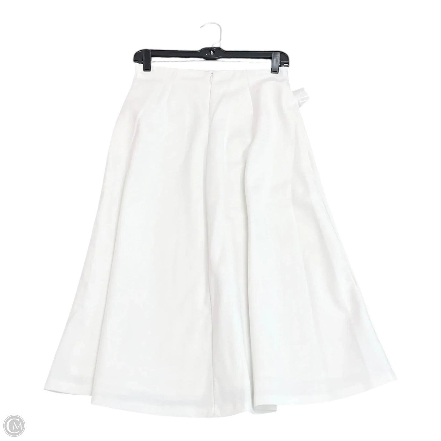 Skirt Midi By White House Black Market In White, Size: 2