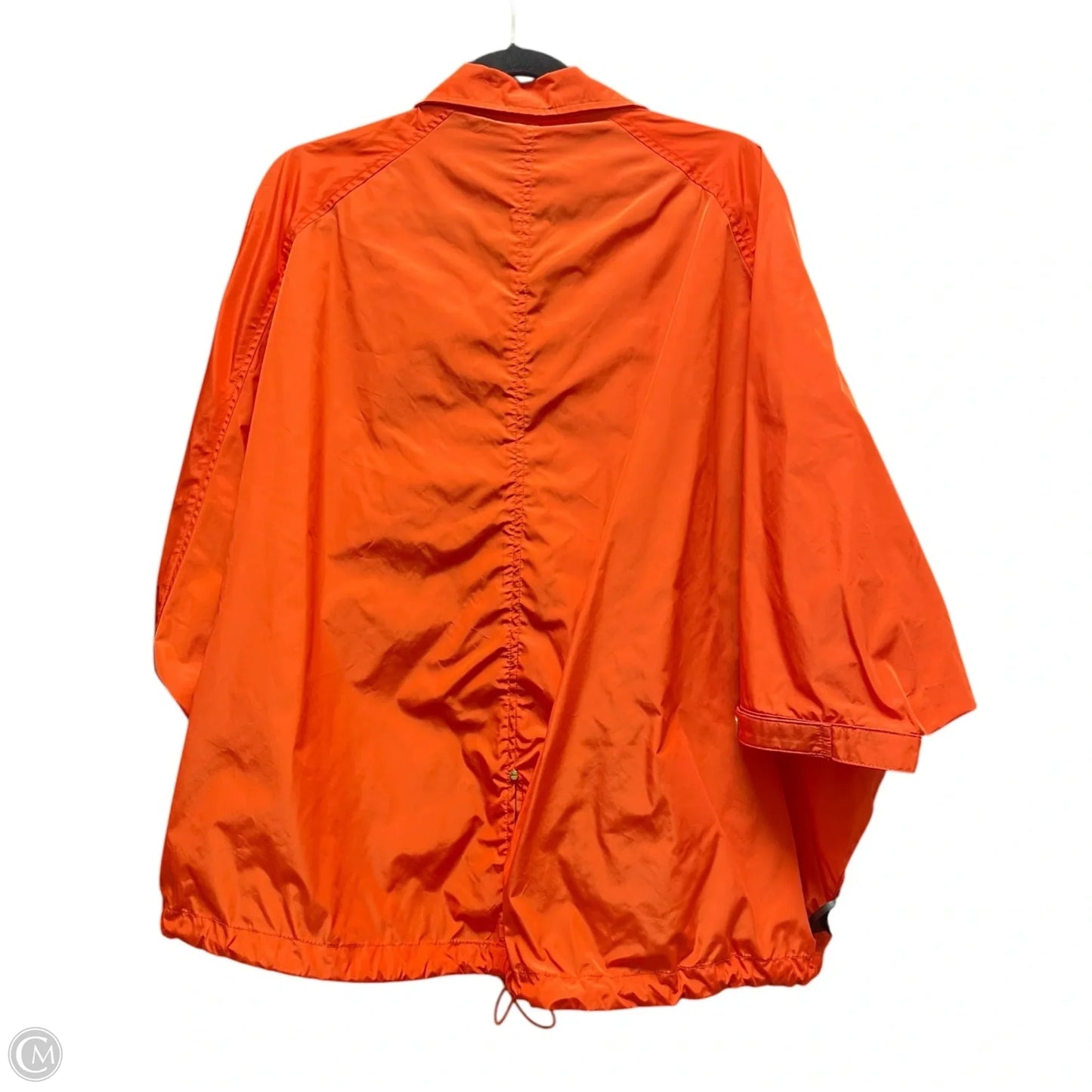 Jacket Windbreaker By Michael By Michael Kors In Orange, Size: Lp
