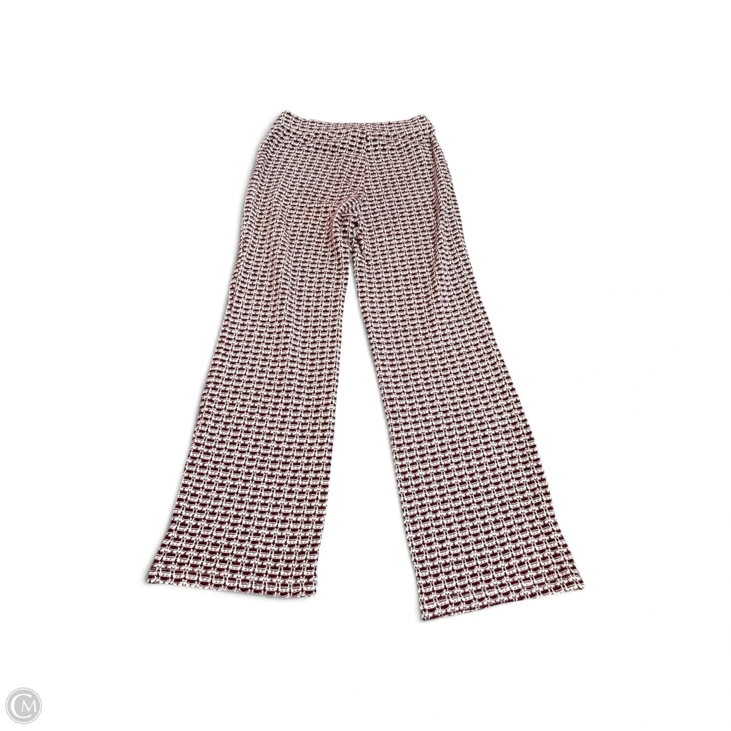 Pants Other By Zara In Red & White, Size: S