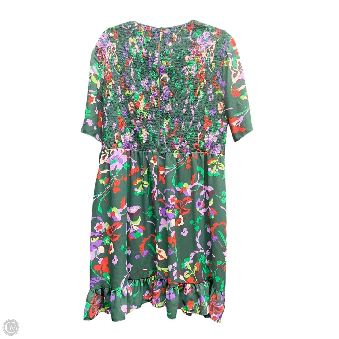 Dress Designer By Kate Spade In Floral Print, Size: Xl