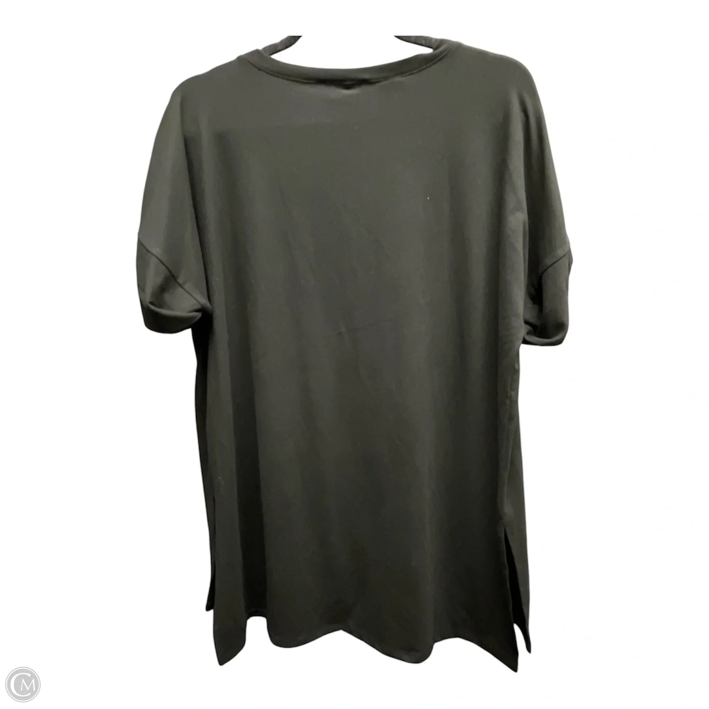 Top Short Sleeve Basic By Zenana In Black, Size: M