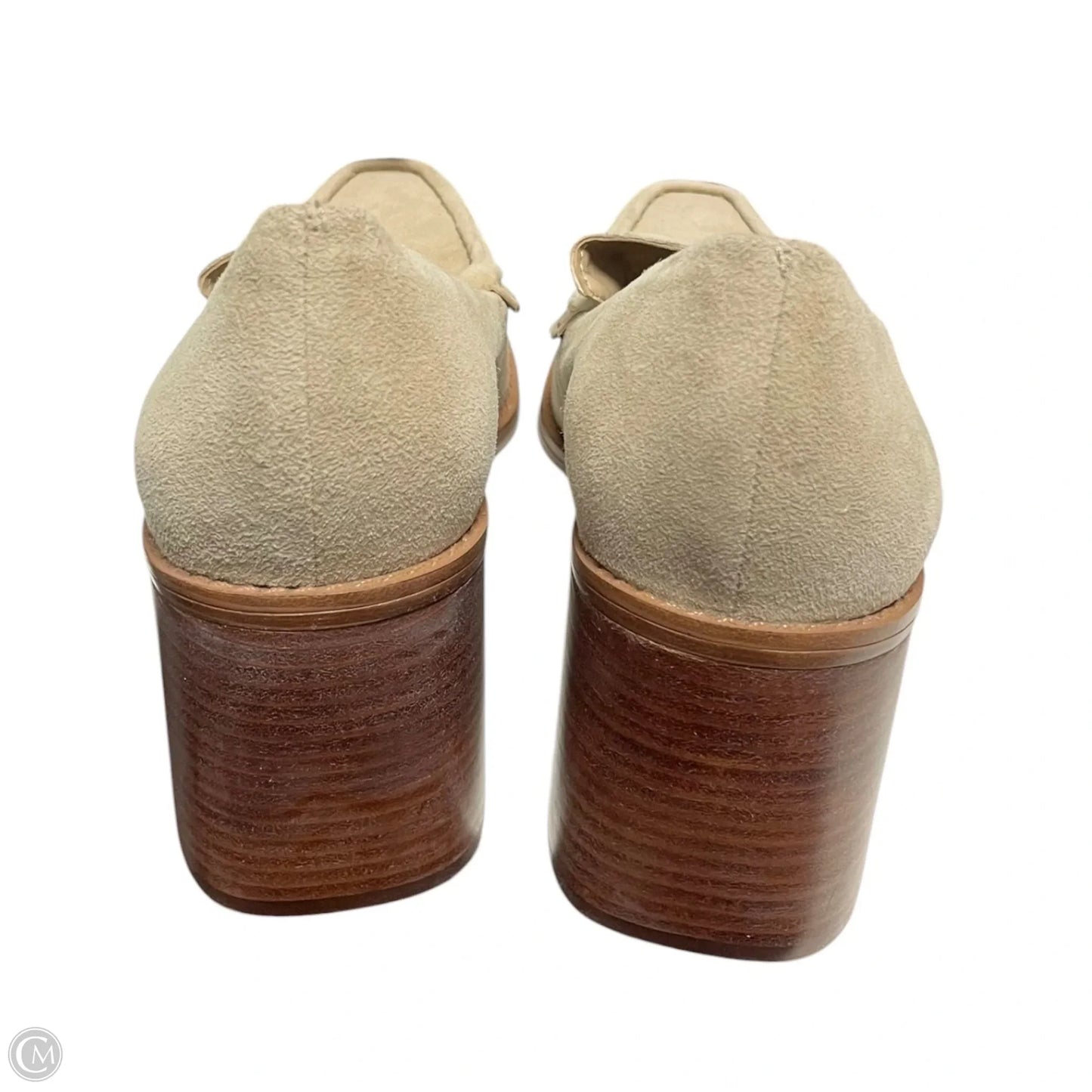 Shoes Heels Block By Vince Camuto In Tan, Size: 7