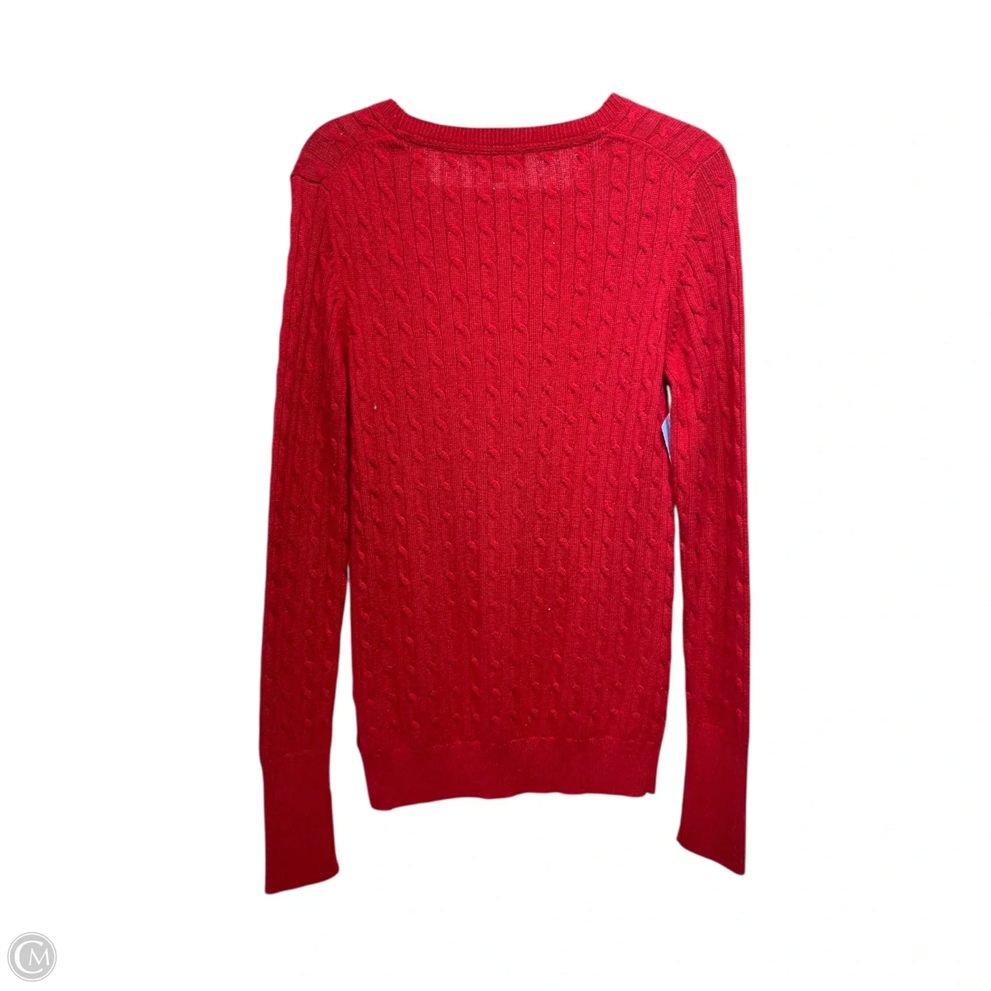 Sweater By Gap In Red, Size: L