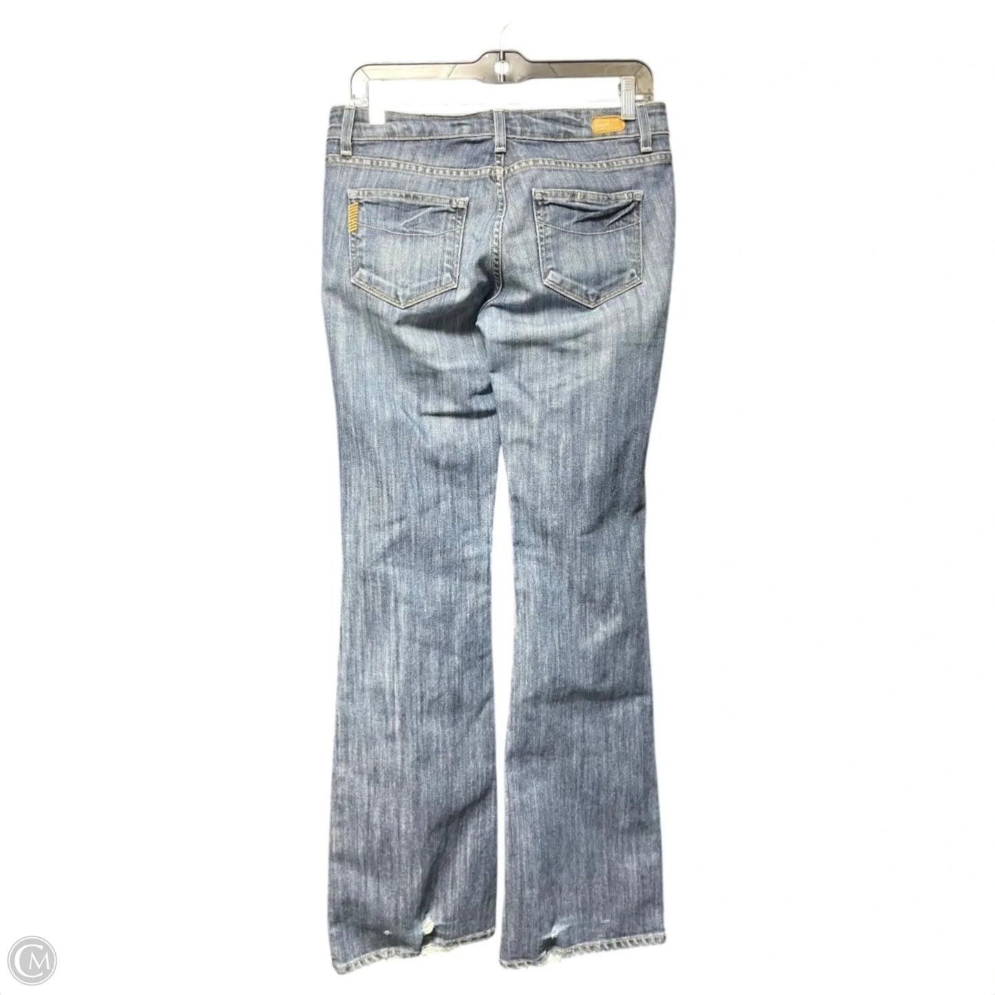 Jeans Boot Cut By Paige In Blue, Size: 6