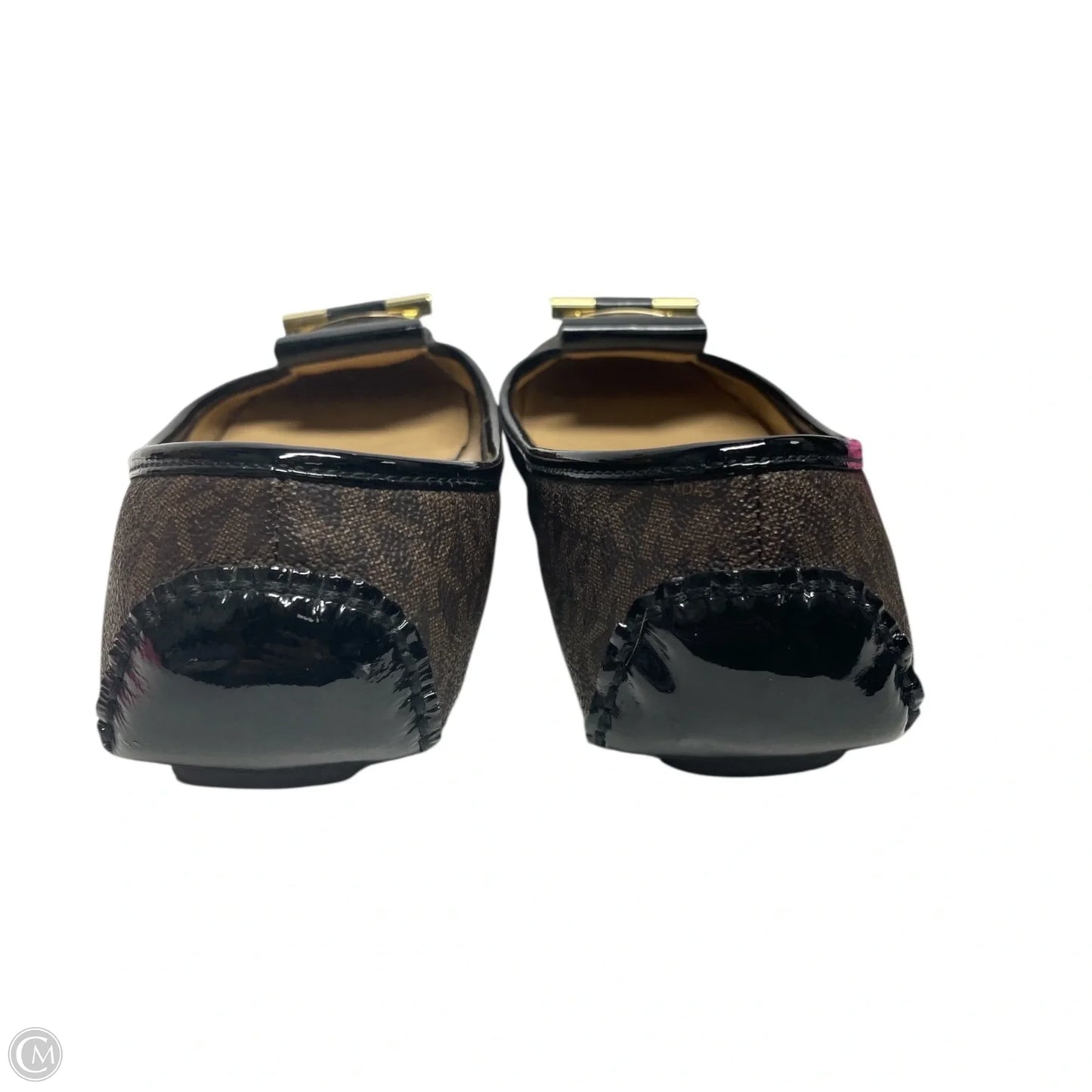 Shoes Flats By Michael By Michael Kors In Black & Brown, Size: 7