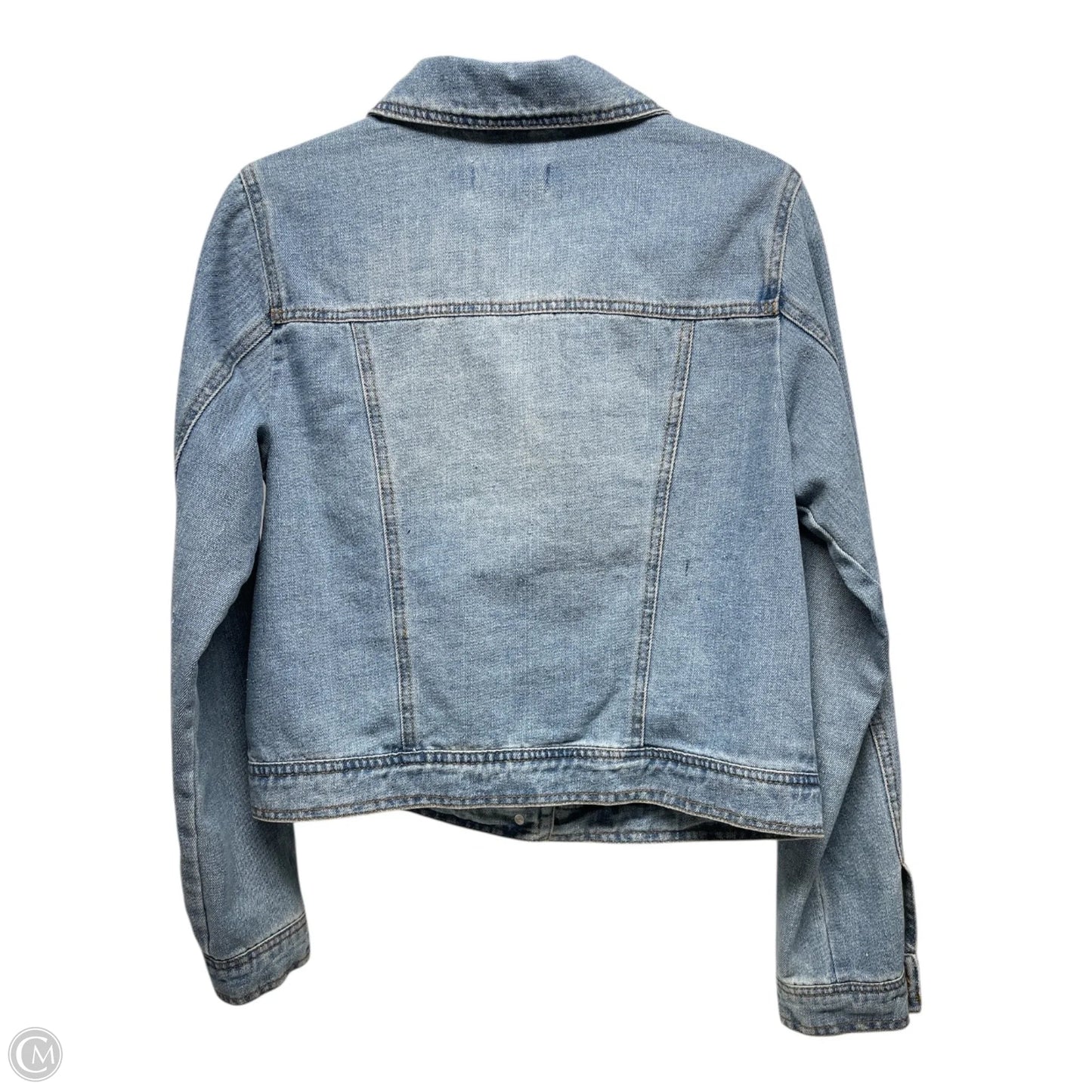 Jacket Denim By Ci Sono In Blue, Size: L