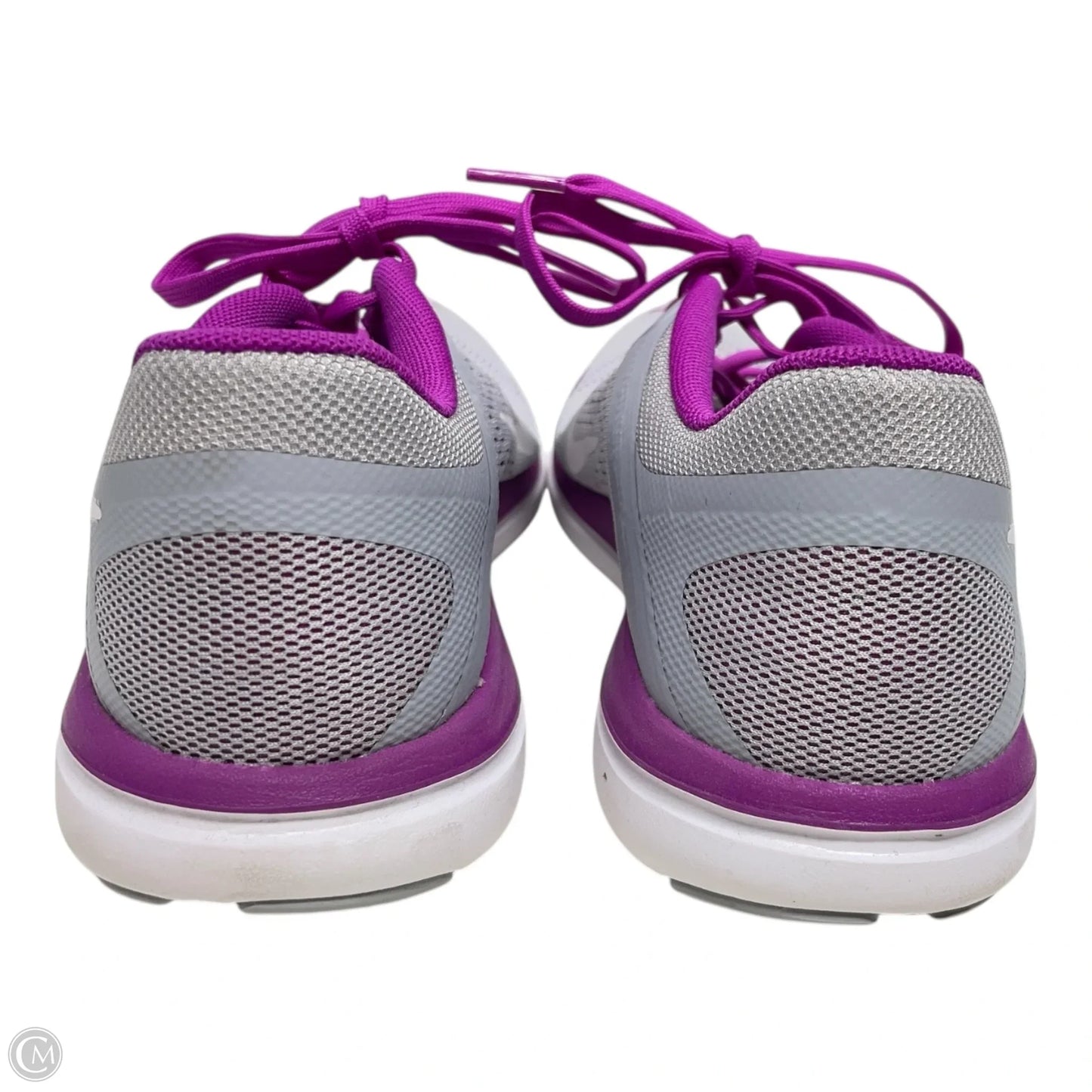 Shoes Athletic By Nike In Grey & Purple, Size: 7