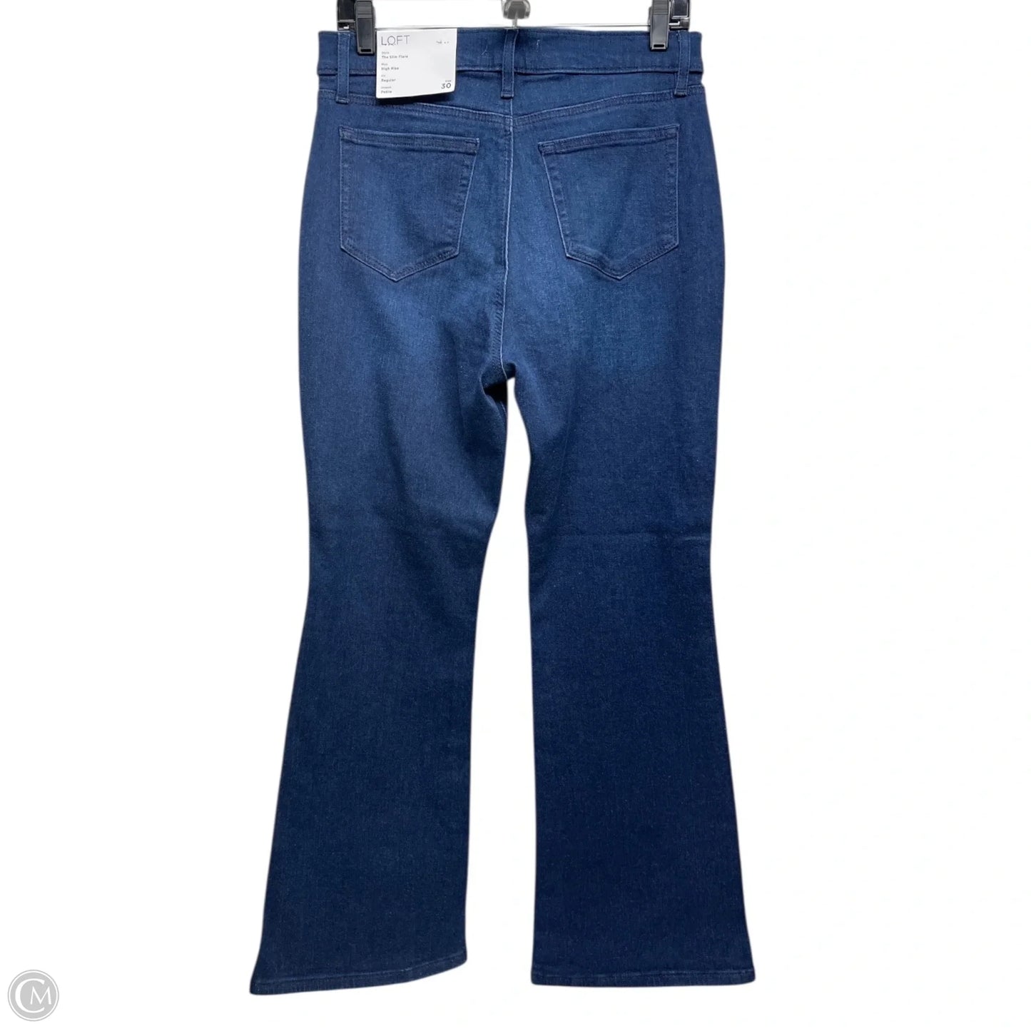 Jeans Flared By Loft In Blue, Size: 10