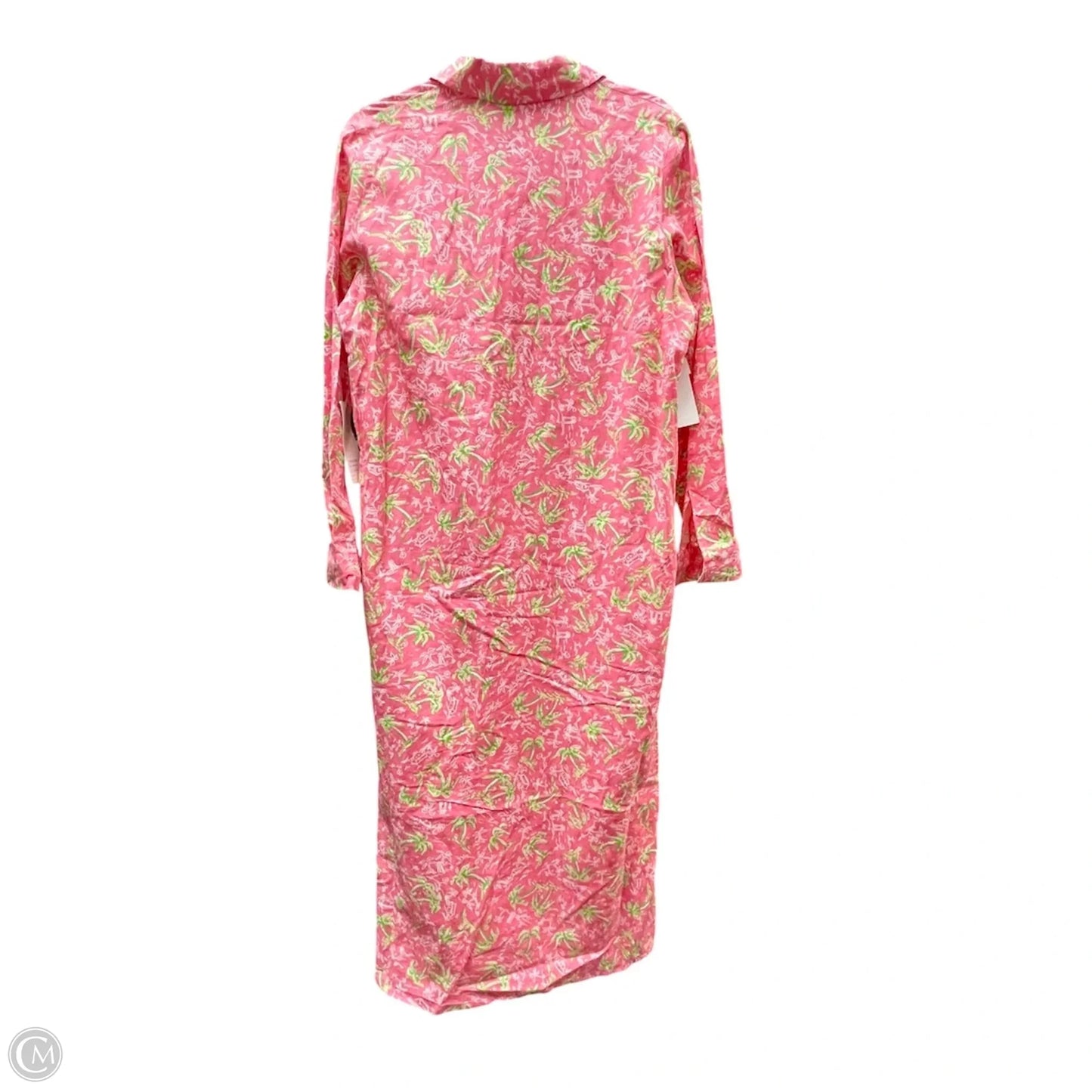 Dress Casual Maxi By Lilly Pulitzer In Green & Orange, Size: S