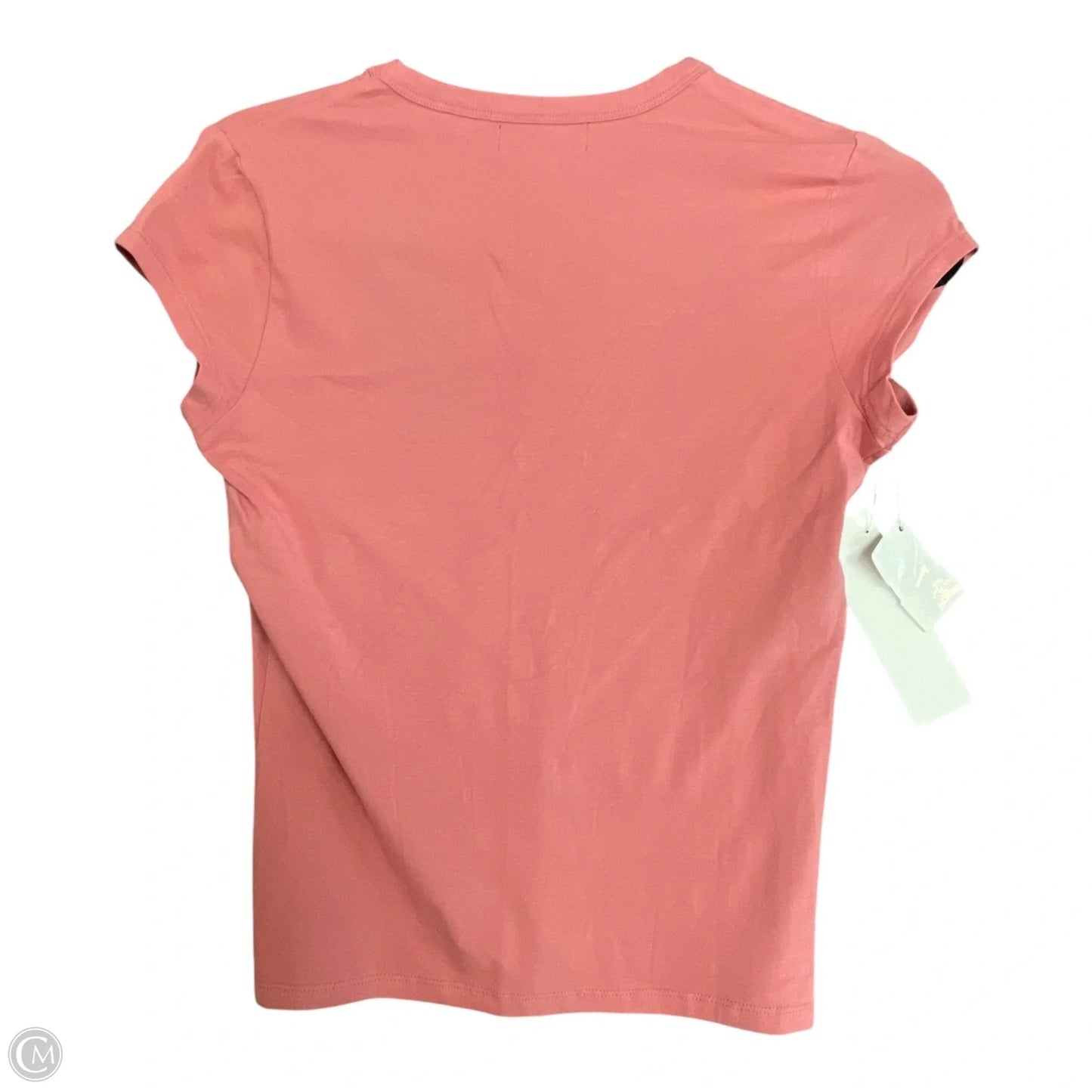 Top Short Sleeve By Banana Republic In Pink, Size: Xs