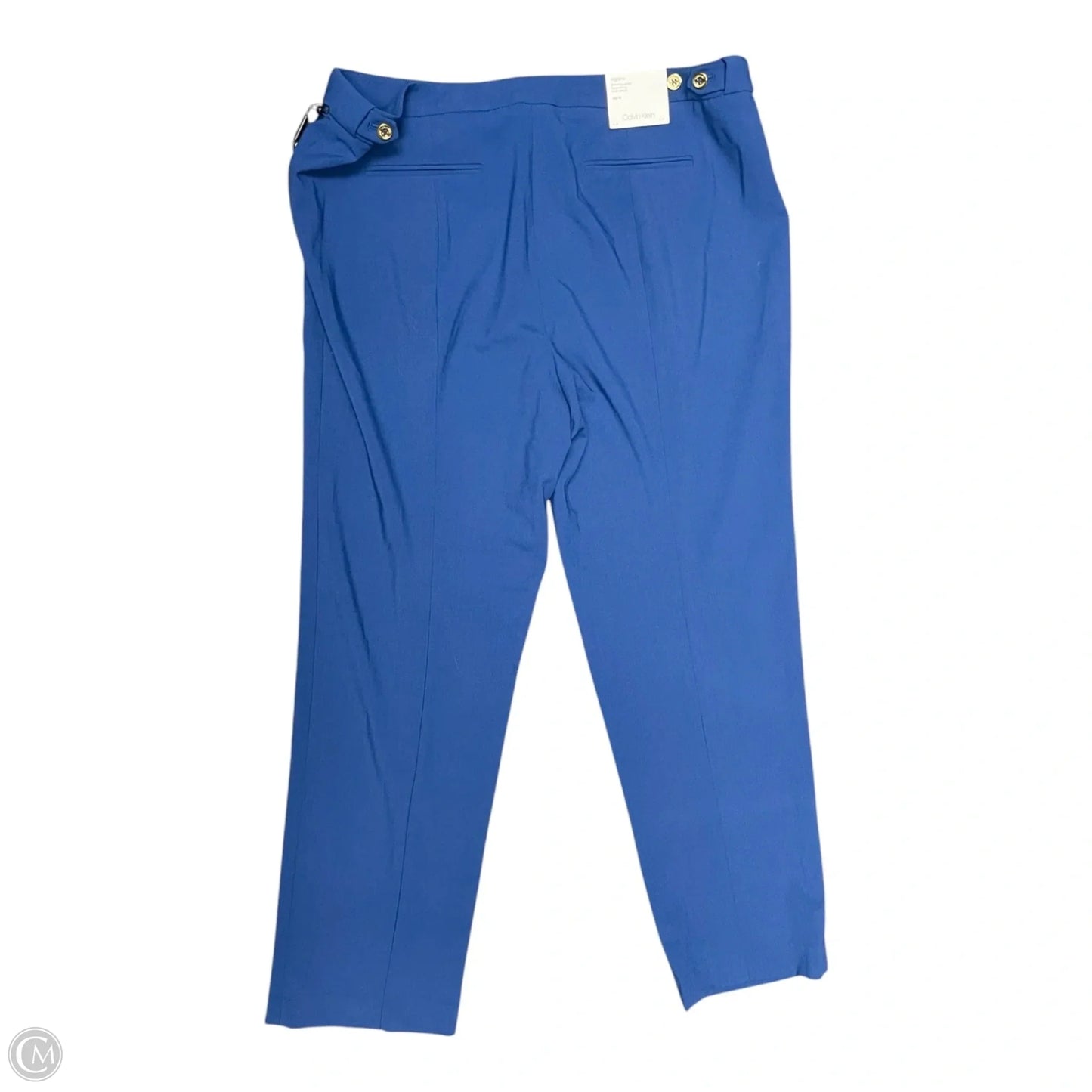 Pants Dress By Calvin Klein In Blue, Size: 16