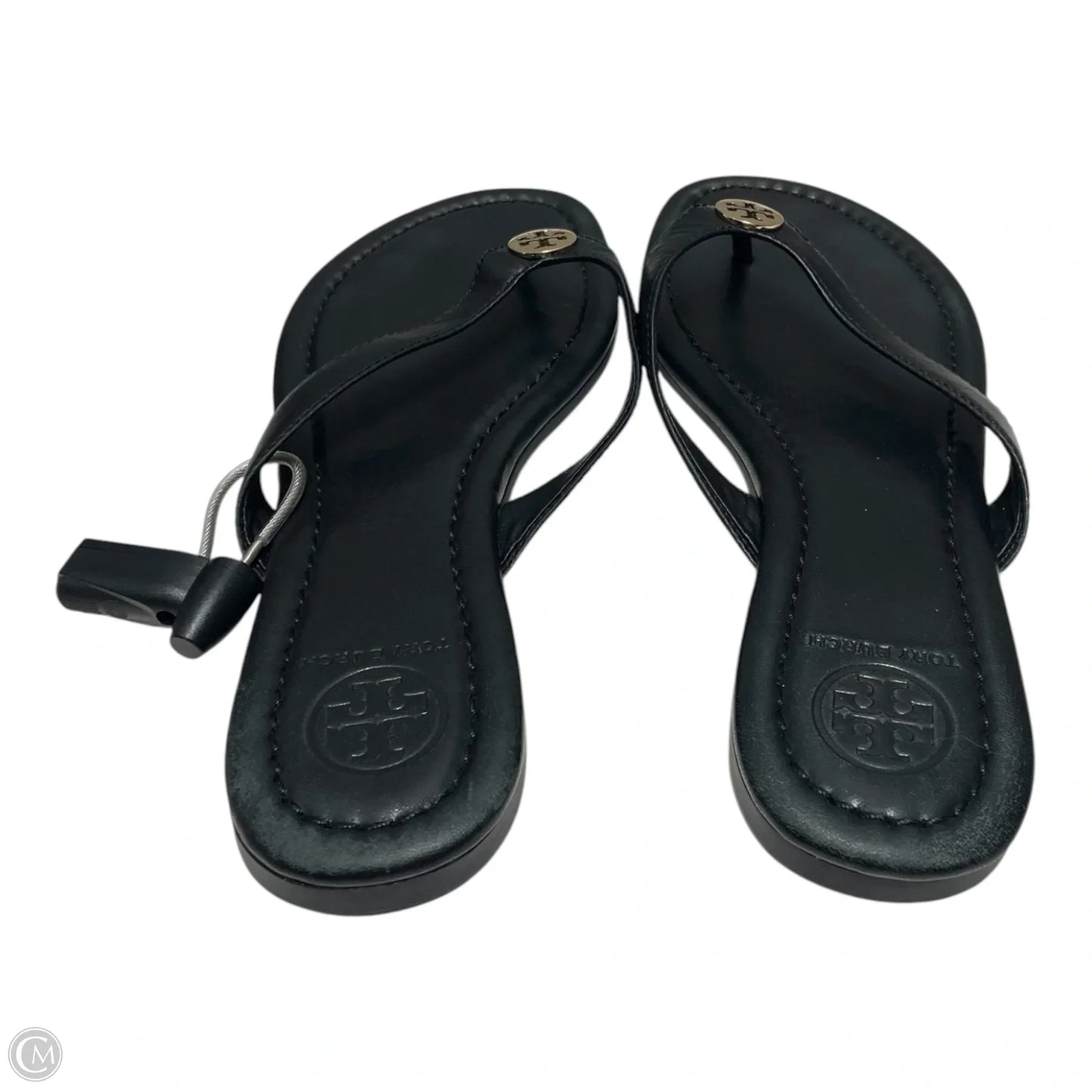 Sandals Designer By Tory Burch In Black, Size: 6.5