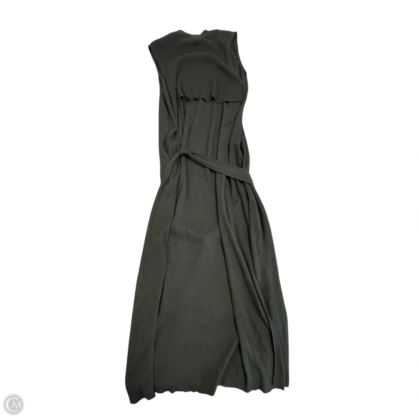 Dress Casual Midi By White House Black Market In Black, Size: M