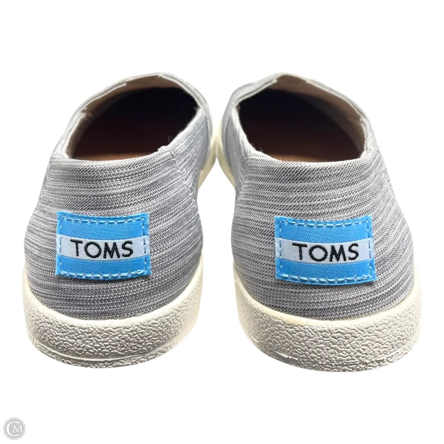 Shoes Flats By Toms In Grey, Size: 5