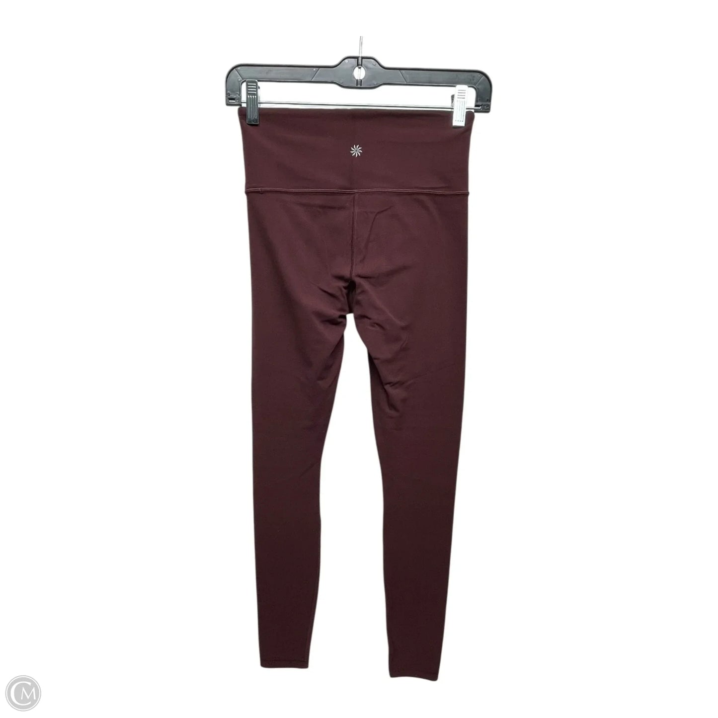 Athletic Leggings By Athleta In Maroon, Size: Xs