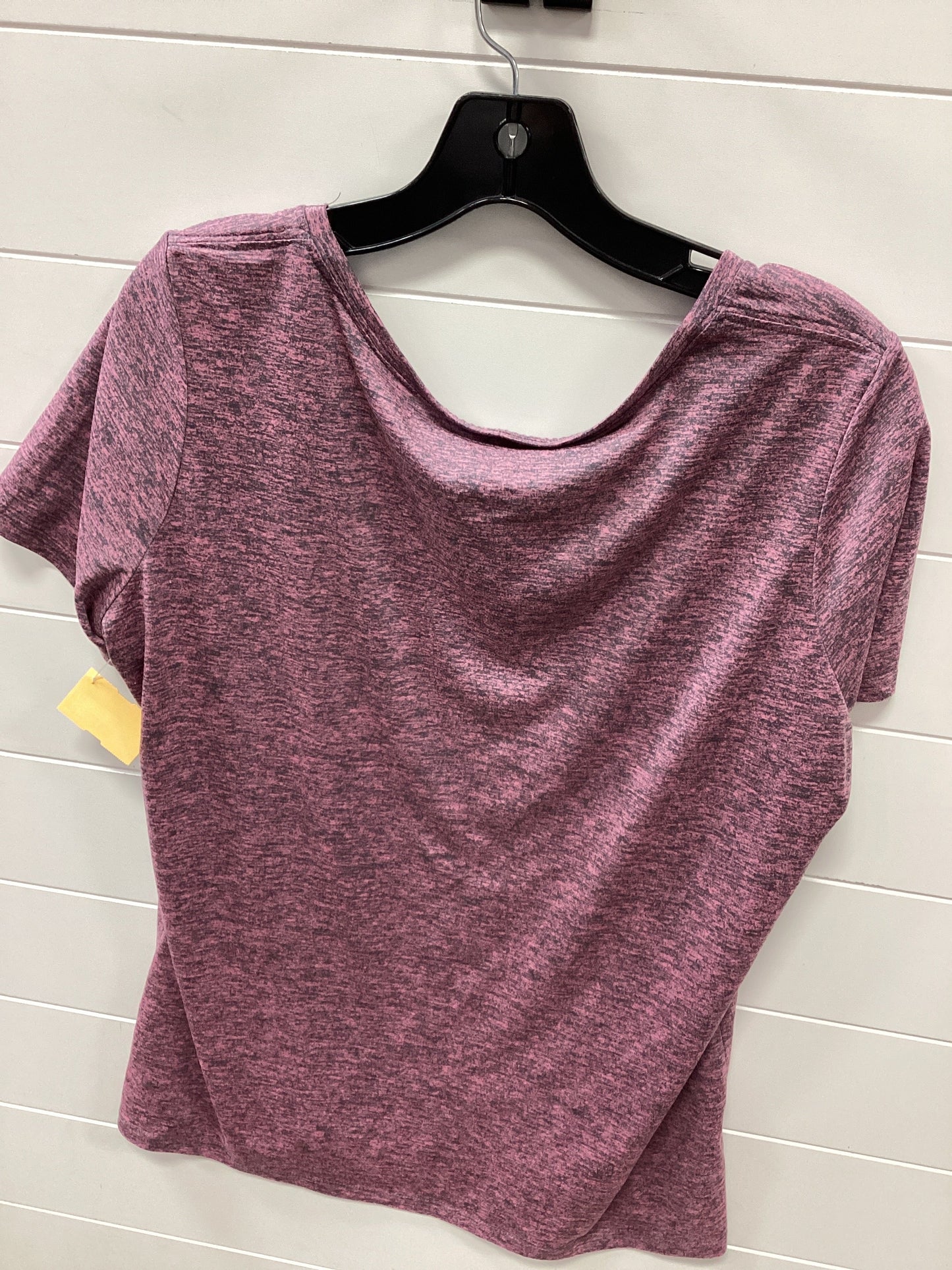 Athletic Top Ss By Nike Apparel In Purple, Size:Xl