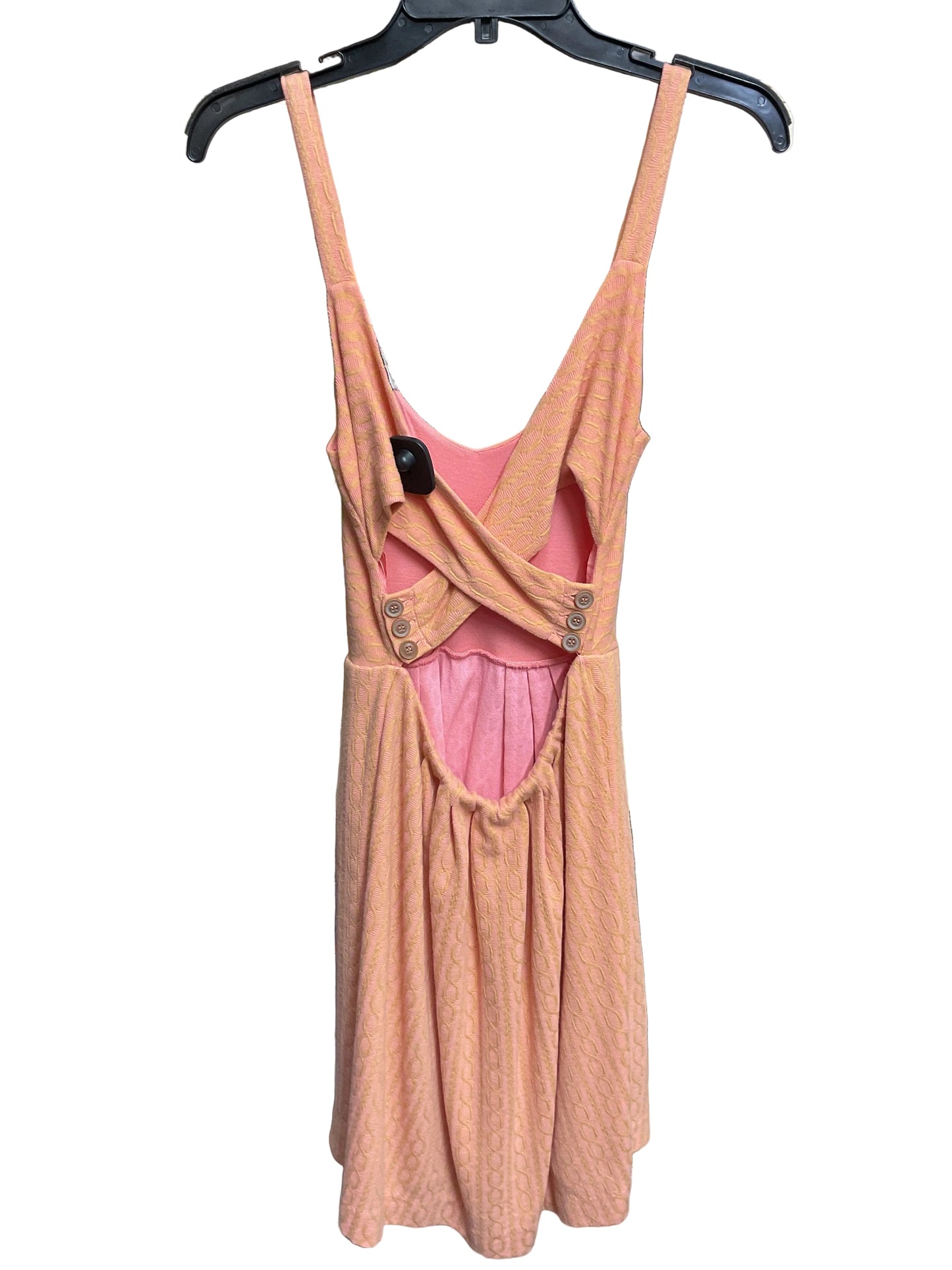 Dress Casual Short By Anthropologie In Orange, Size:S
