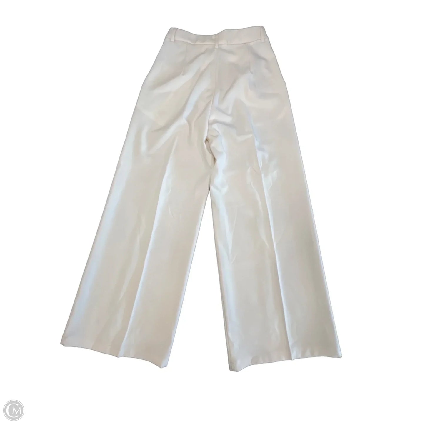 Pants Wide Leg By Anewsta In White, Size: S