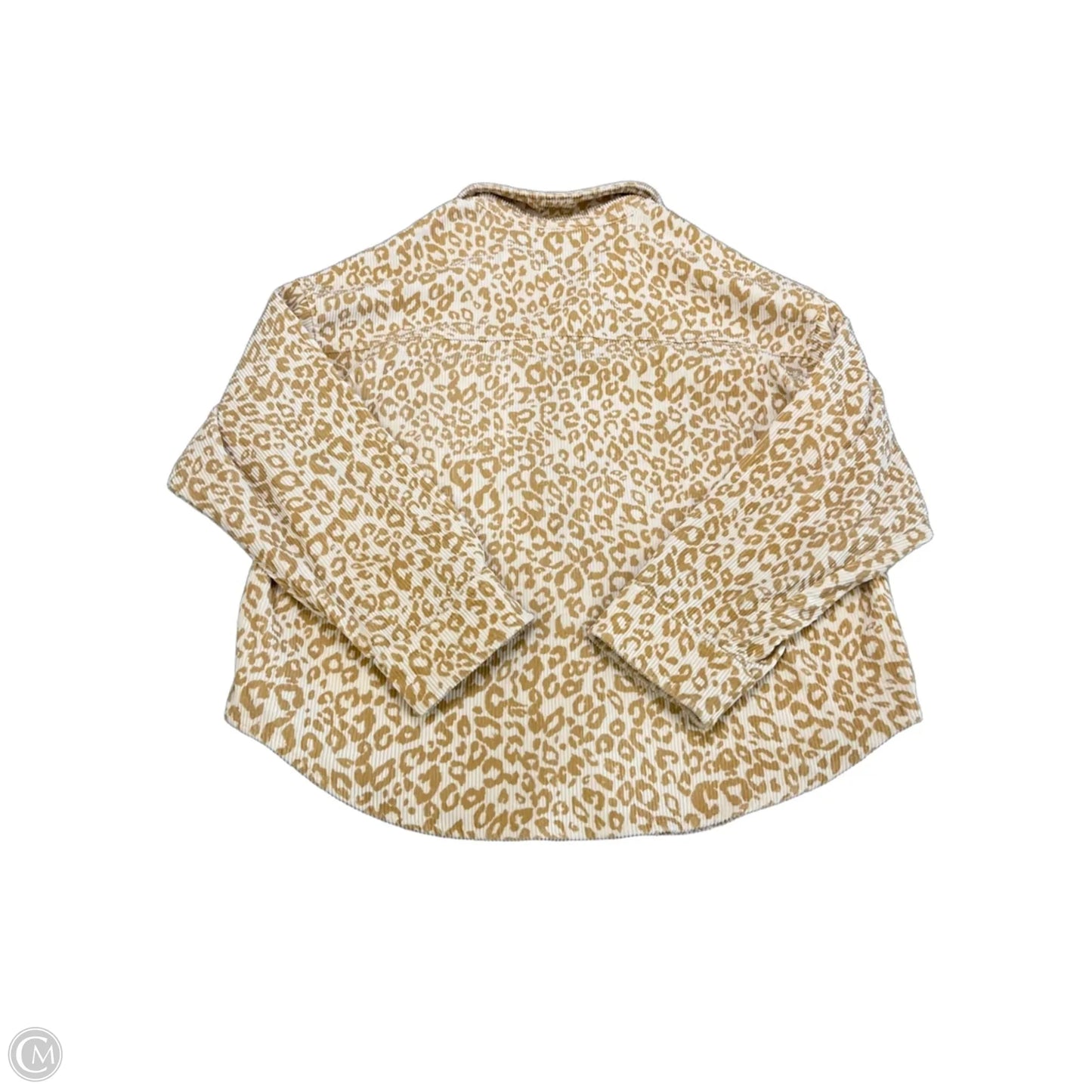 Jacket Shirt By Wishlist In Animal Print, Size: L