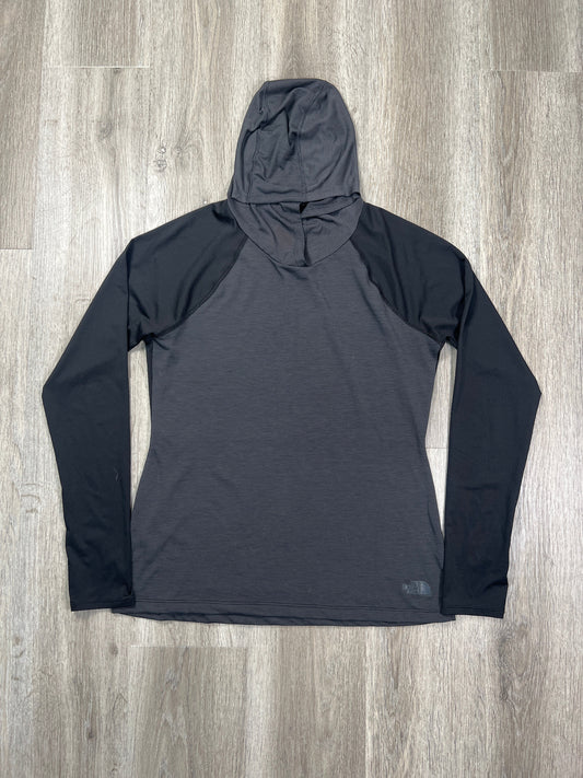Athletic Top Long Sleeve Hoodie By The North Face  Size: M