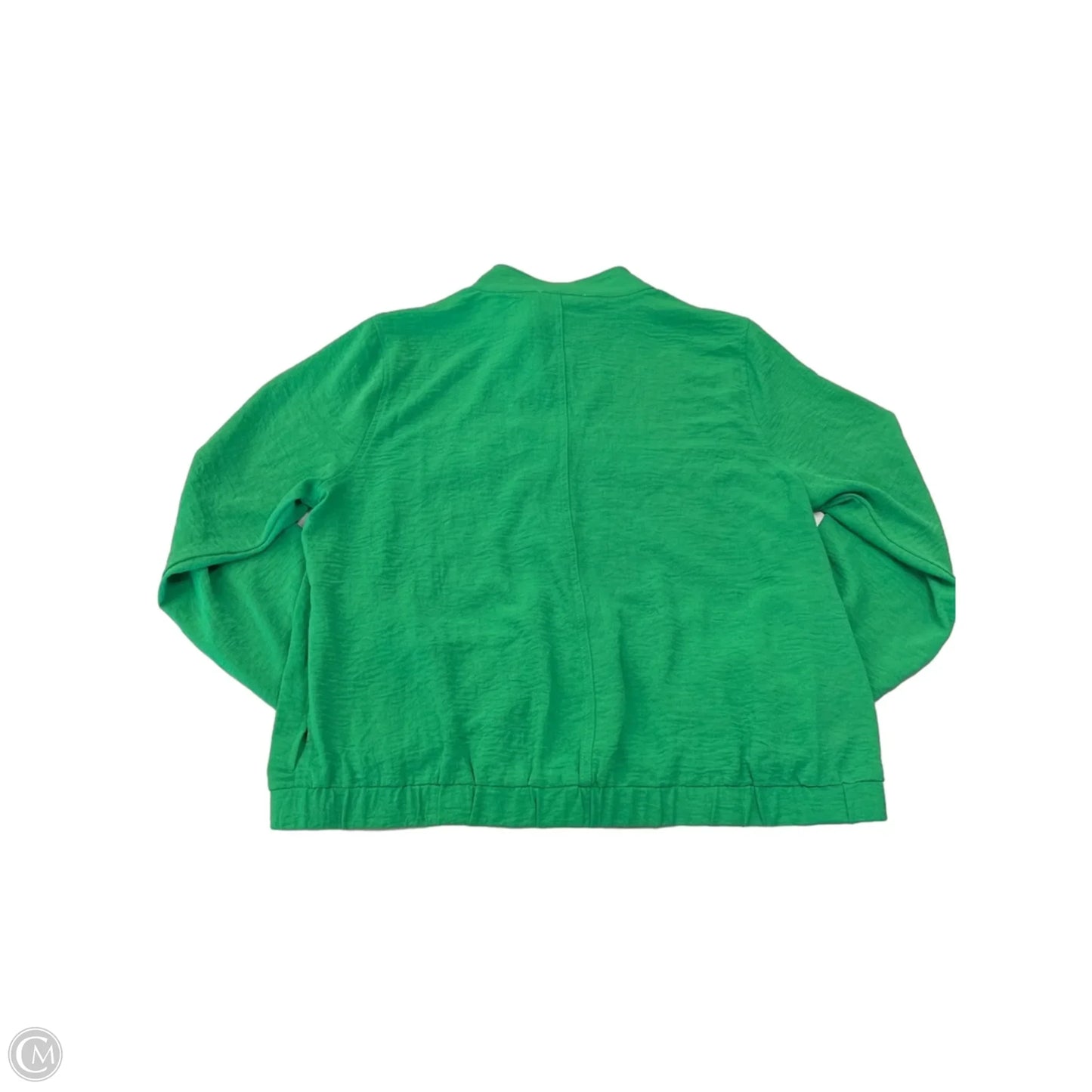 Jacket Shirt By Staccato In Green, Size: M