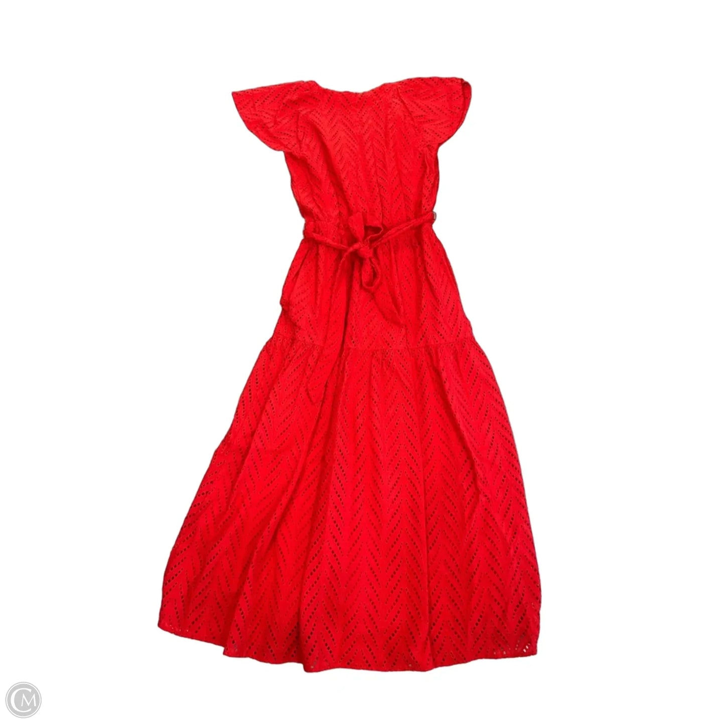 Dress Casual Maxi By Evereve In Red, Size: S