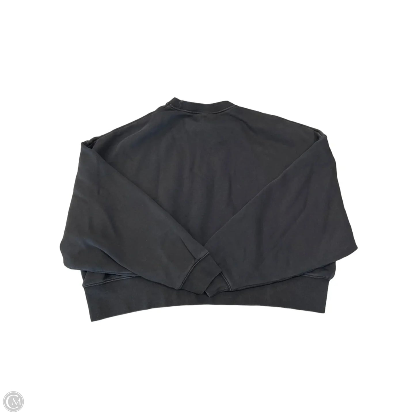 Athletic Sweatshirt Collar By Nike Apparel In Black, Size: S