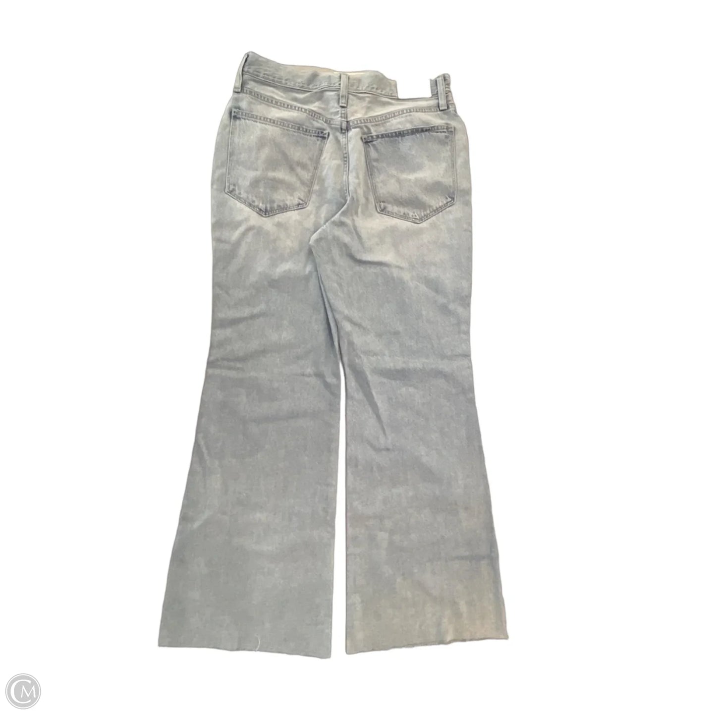 Jeans Flared By Madewell In Blue Denim, Size: 10